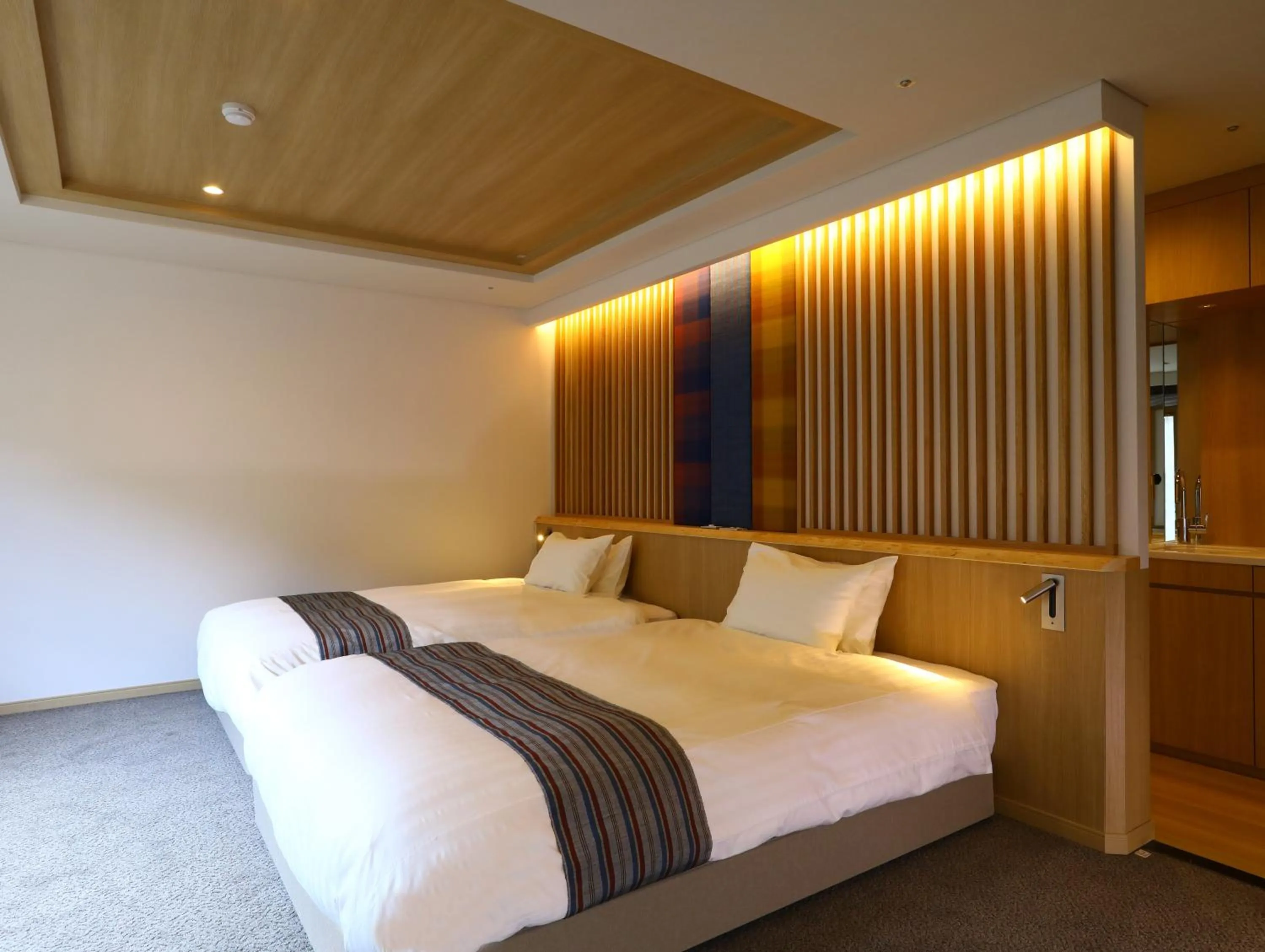 Bed in Saito Hotel