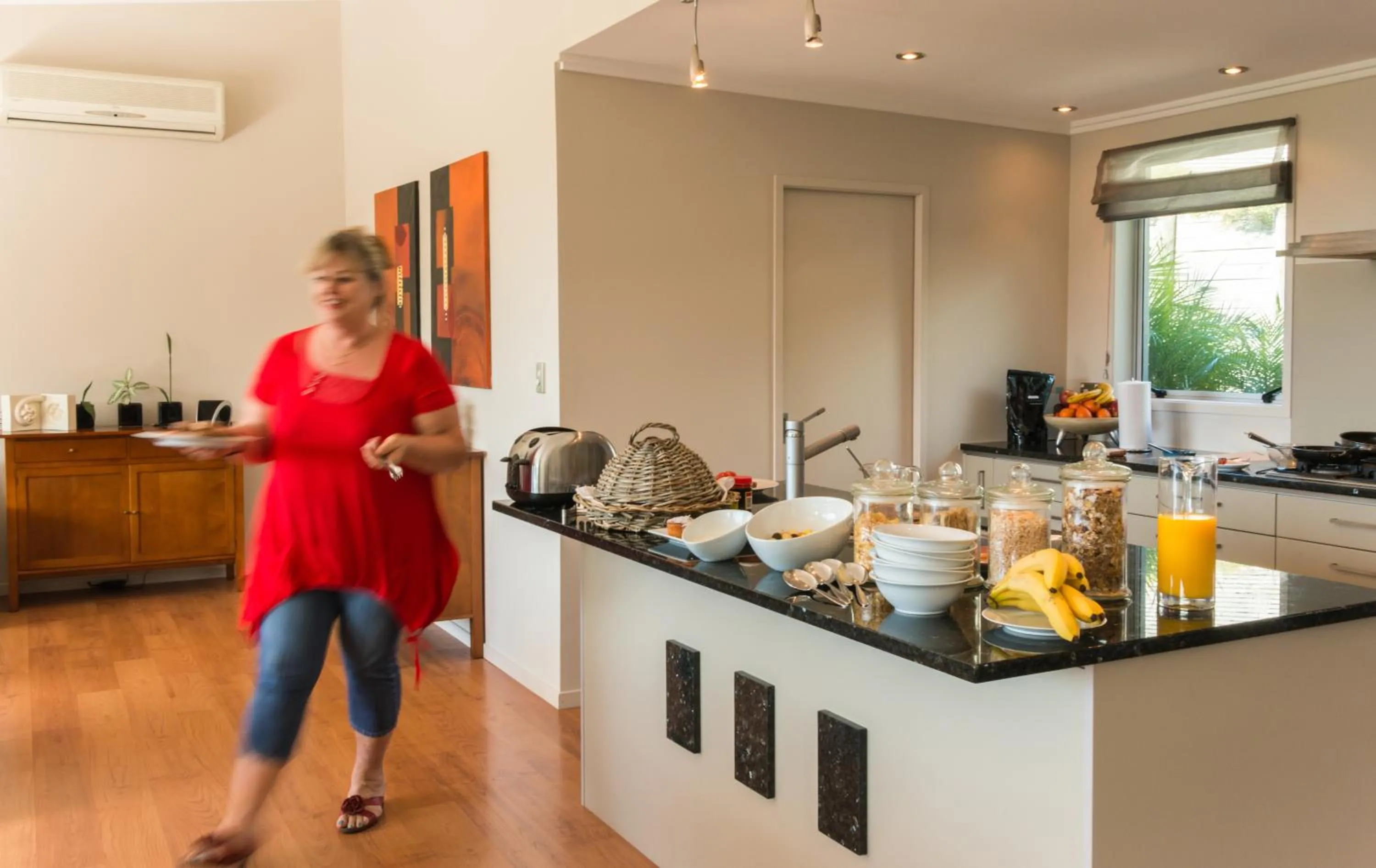 Breakfast in Decks of Paihia