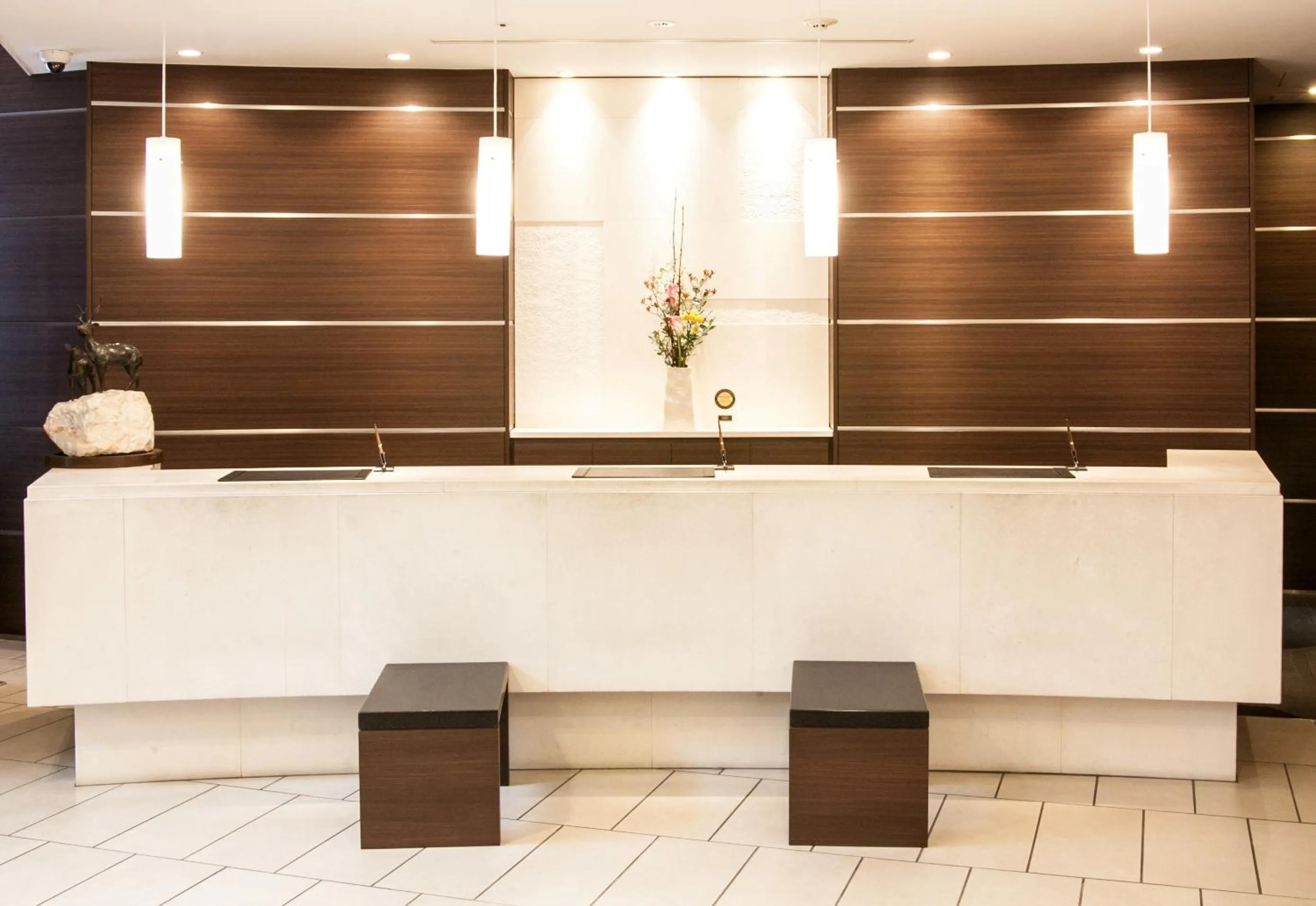 Lobby or reception in Richmond Hotel Fukuoka Tenjin