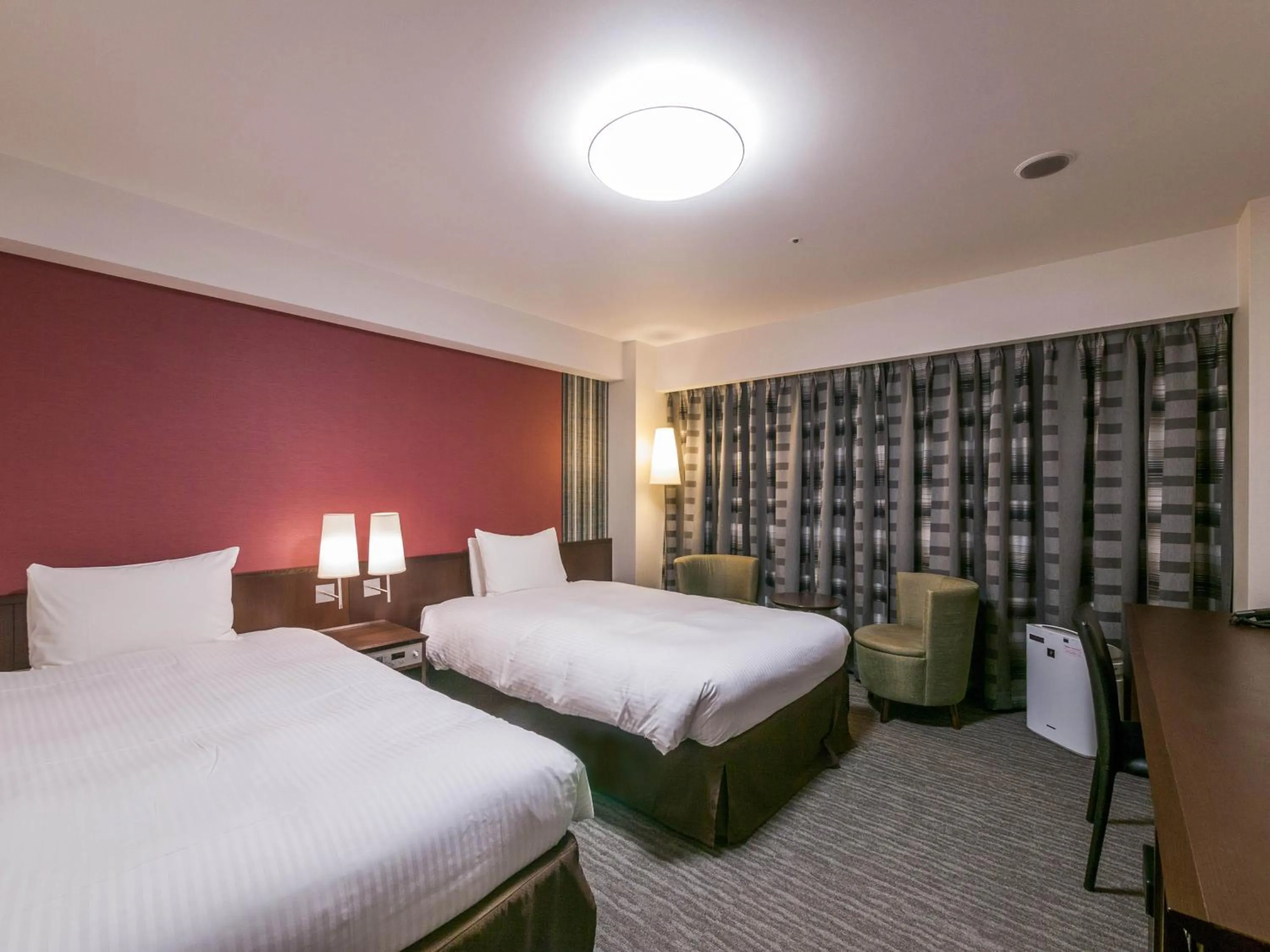 Photo of the whole room, Bed in Richmond Hotel Fukuoka Tenjin