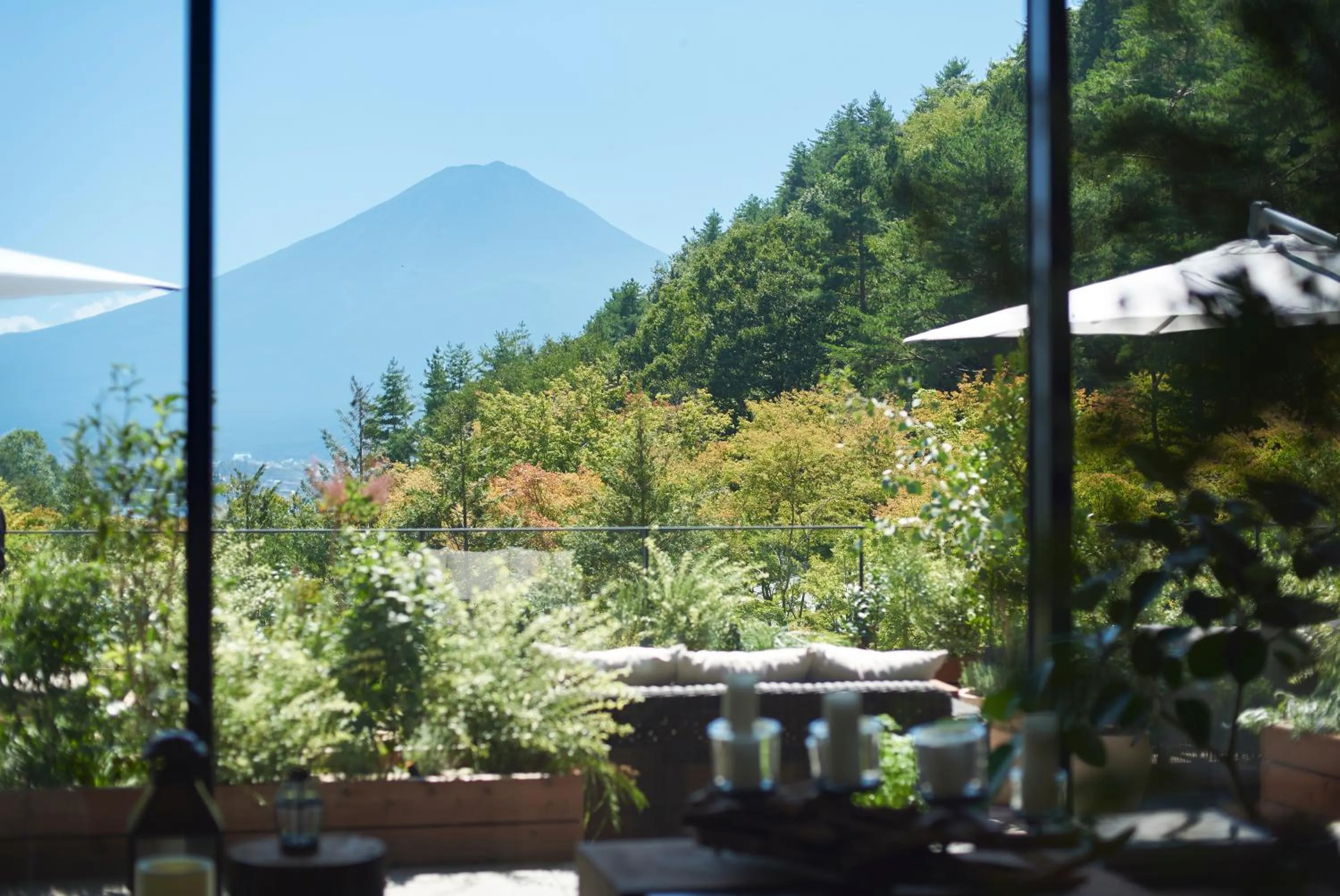Garden in Fufu Kawaguchiko