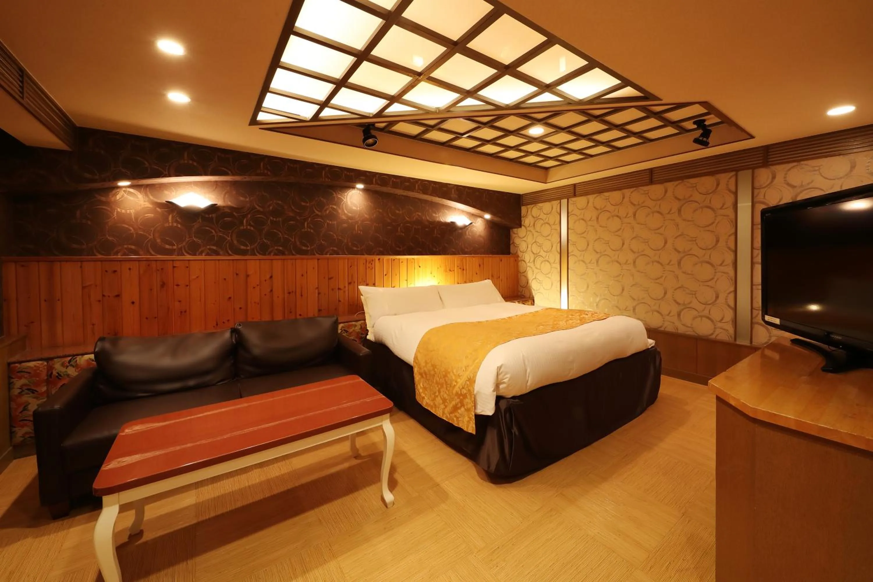 Photo of the whole room, Bed in Hotel Fine Garden Okayama I