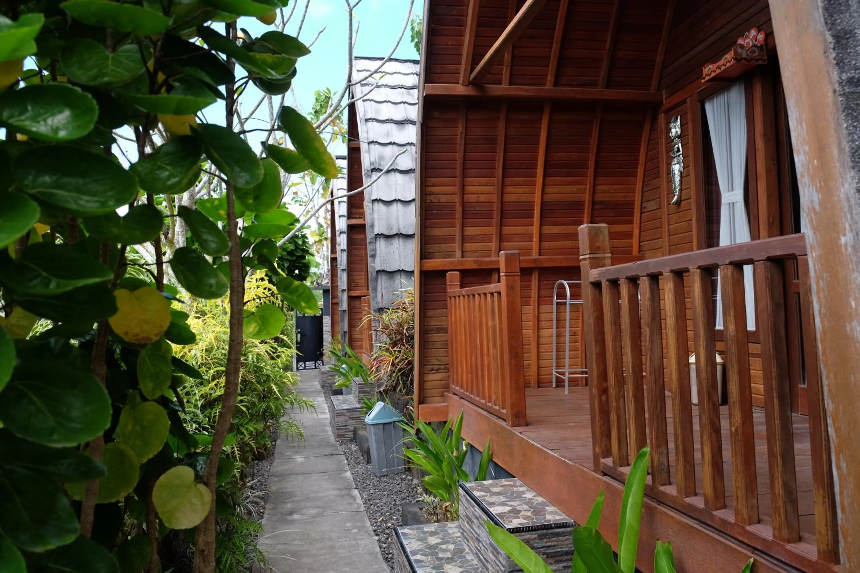 Patio in Kibu Kauh Sunrise Cottage