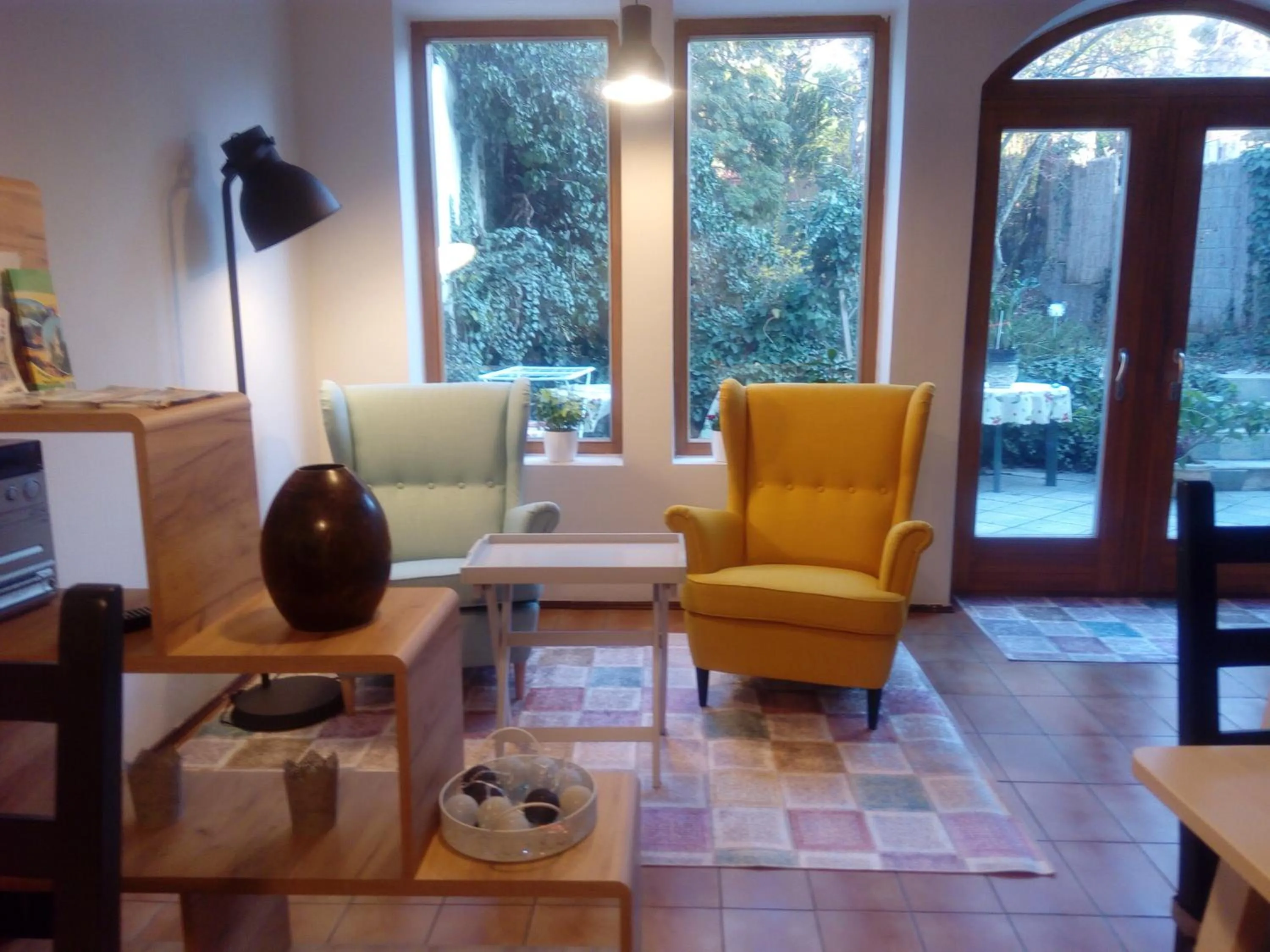 Seating area in Fiorita Vendégház