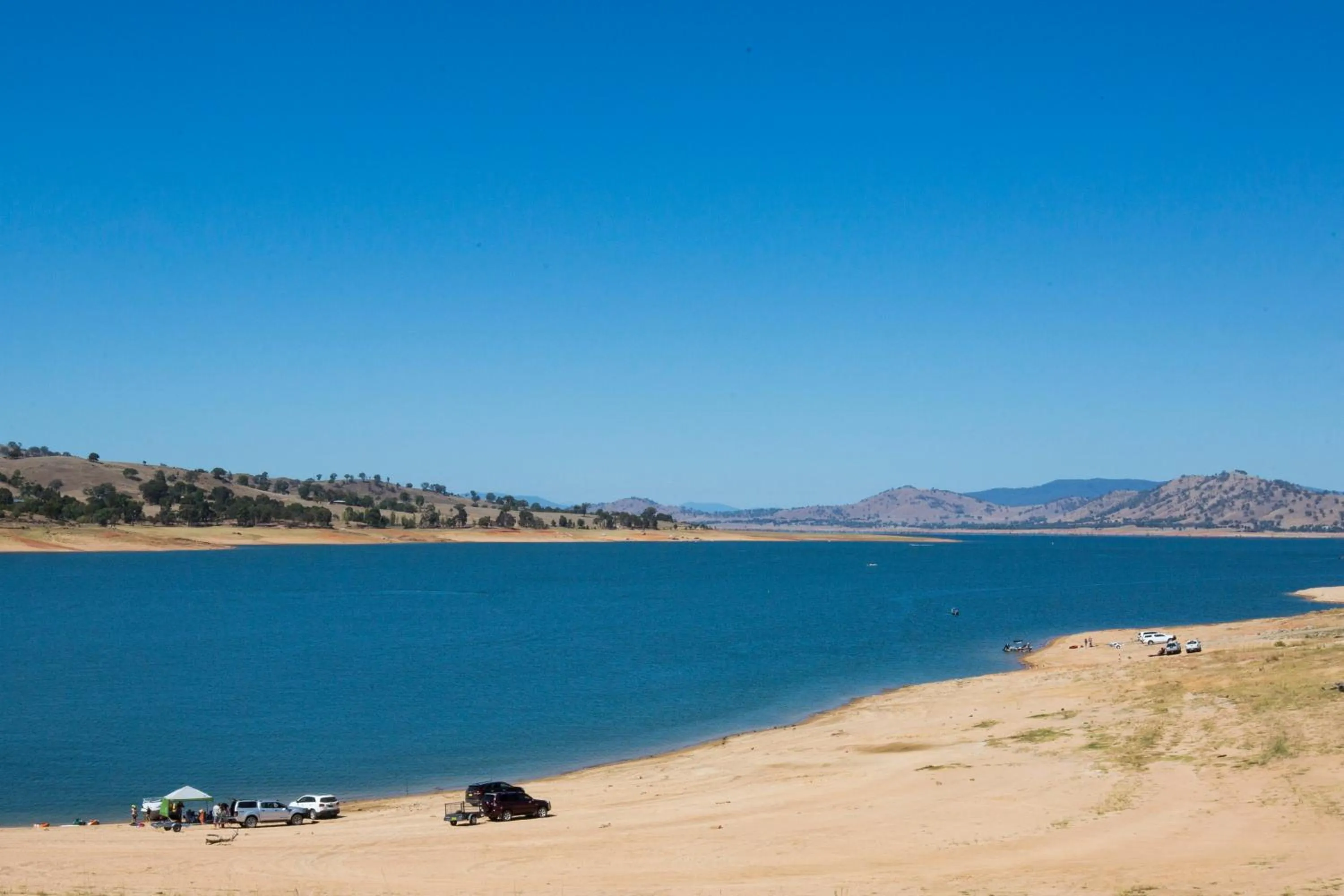 Natural landscape in Lake Hume Resort