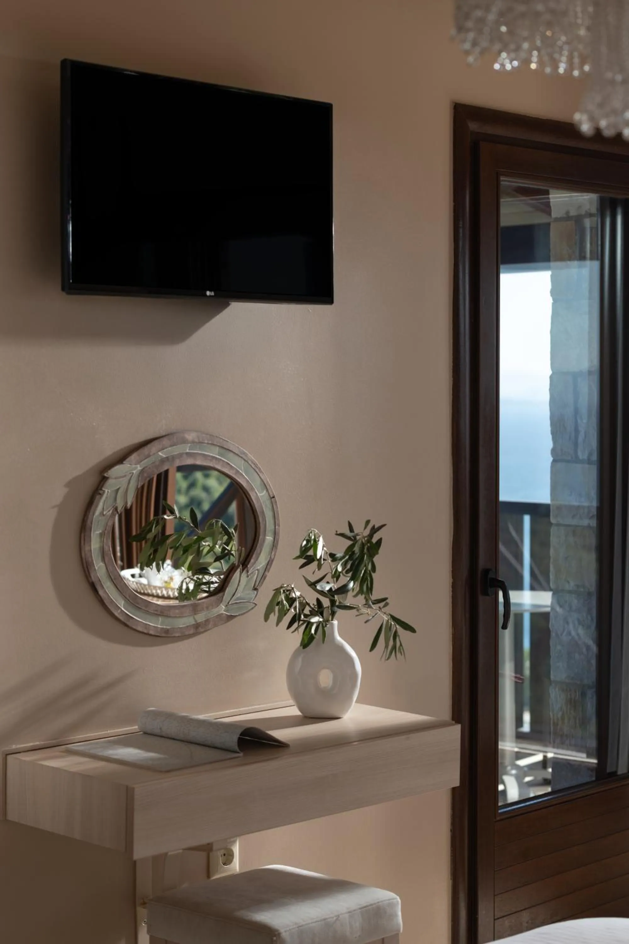 Bed in Karavia Lux Inn