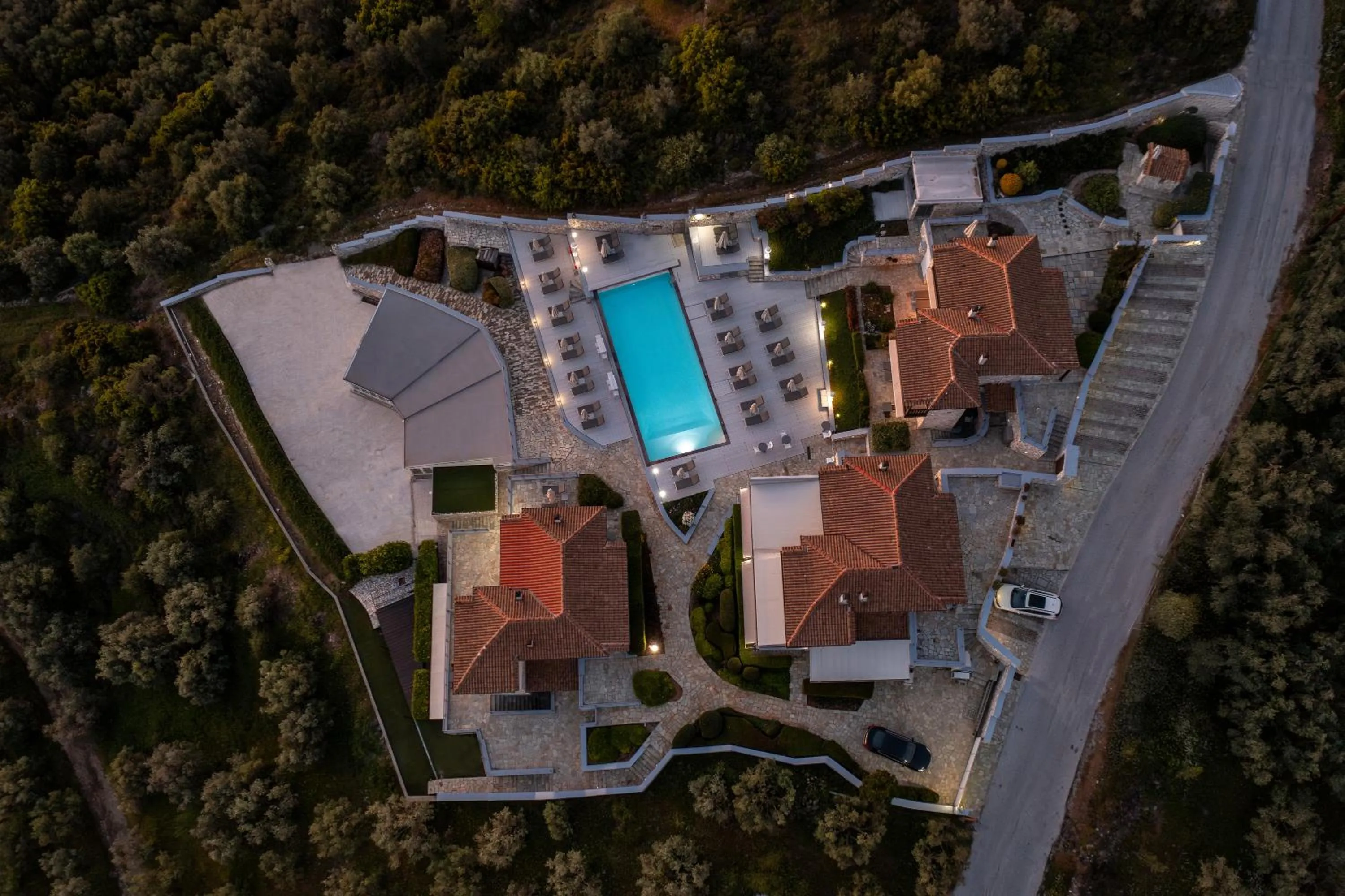 Property building in Karavia Lux Inn