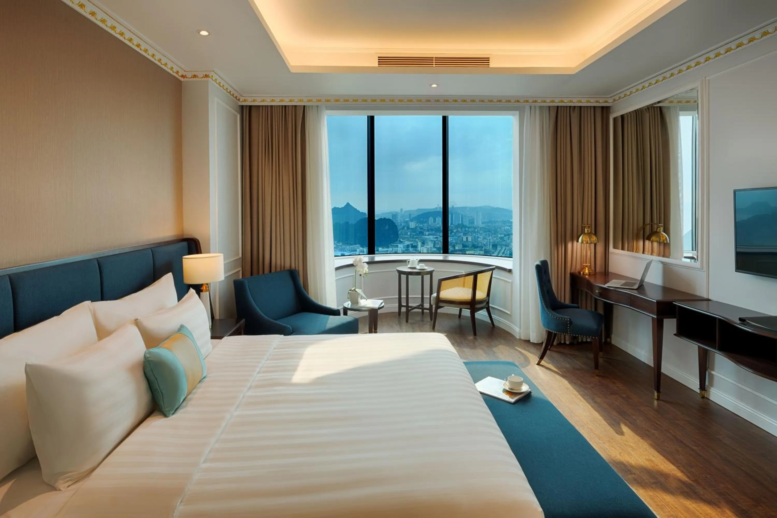 Photo of the whole room, Bed in FLC Halong Bay Golf Club & Luxury Resort
