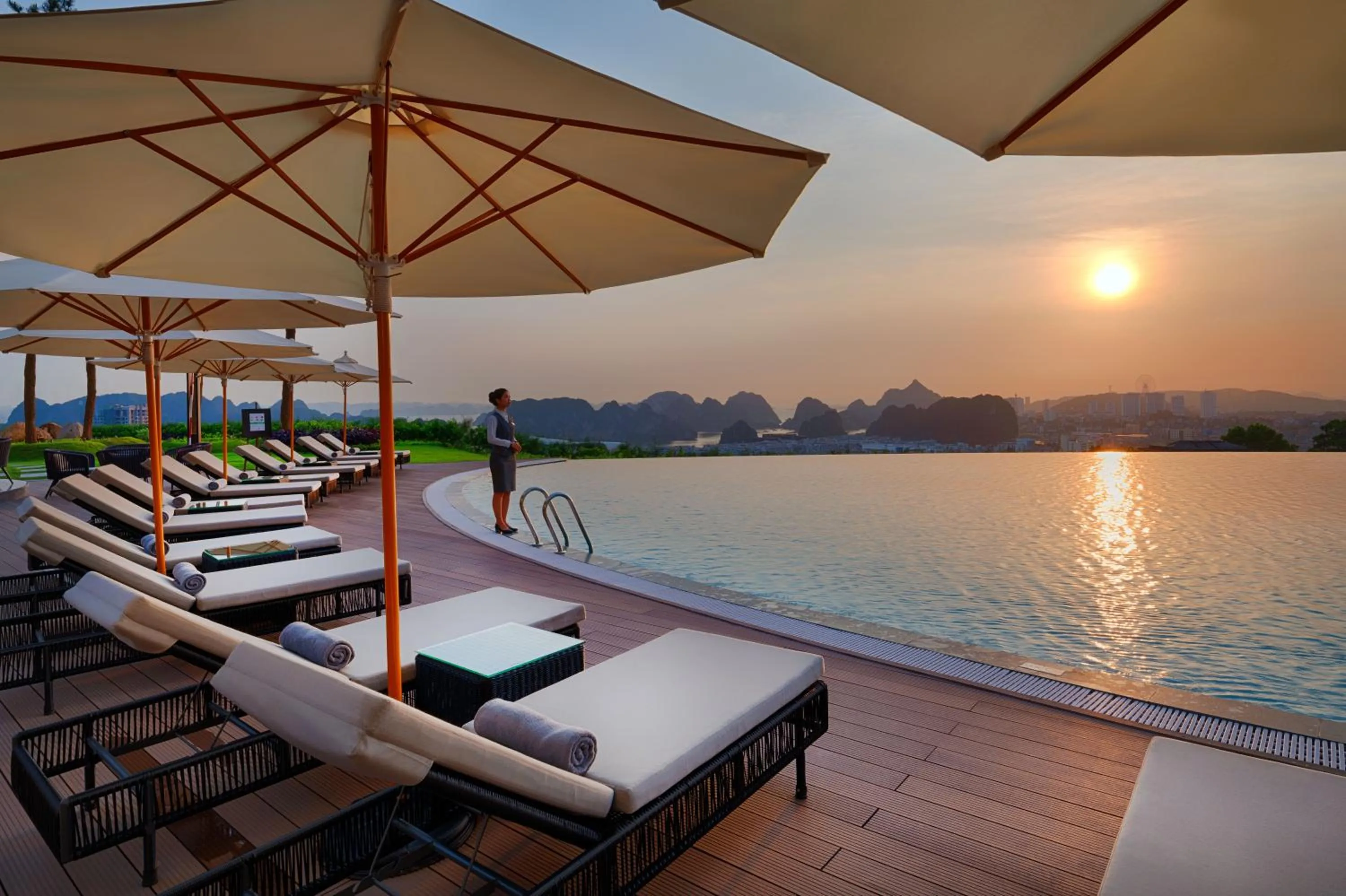 Sunrise in FLC Halong Bay Golf Club & Luxury Resort