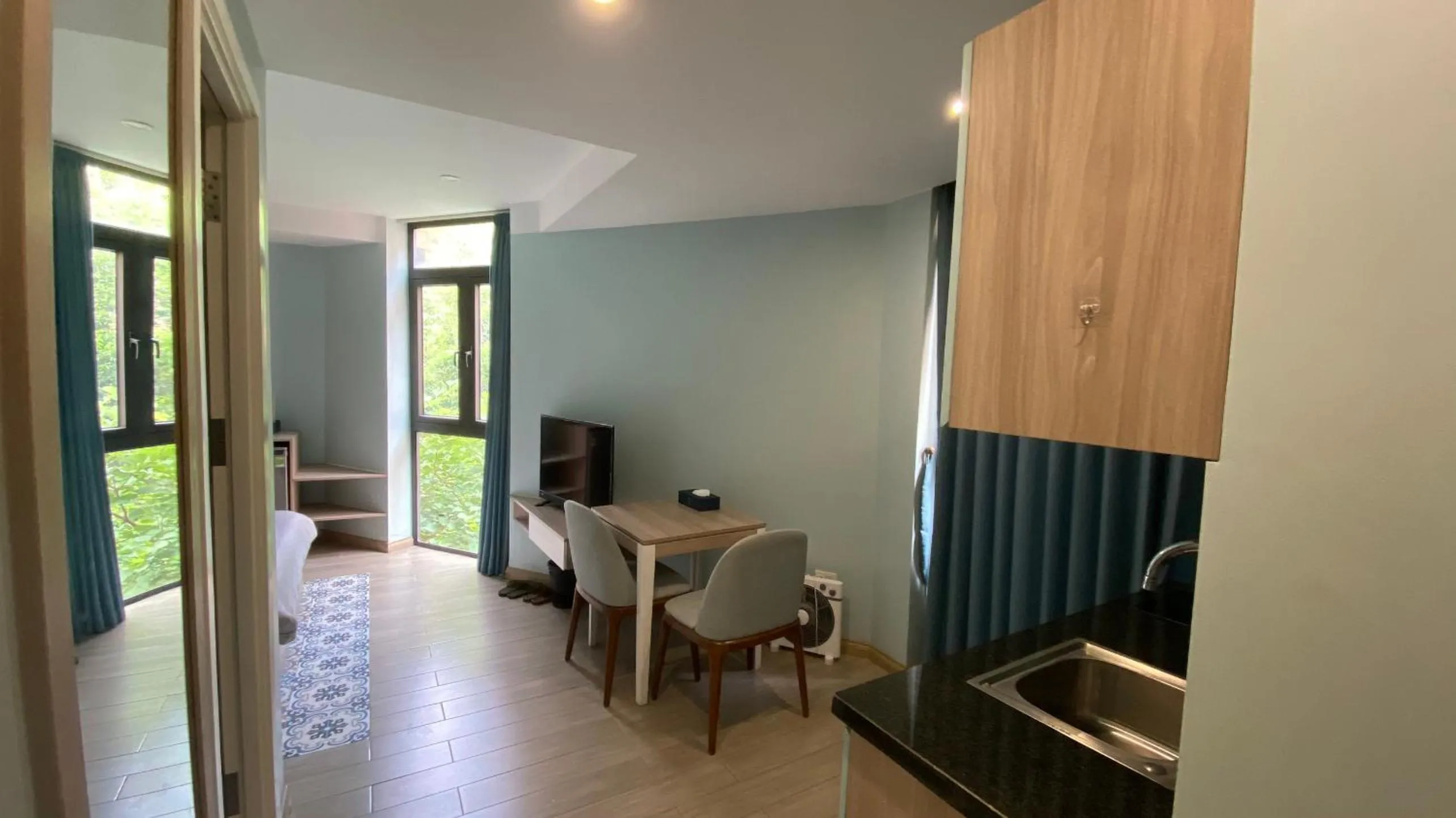 Seating area in Soleil Hotel & Apartment