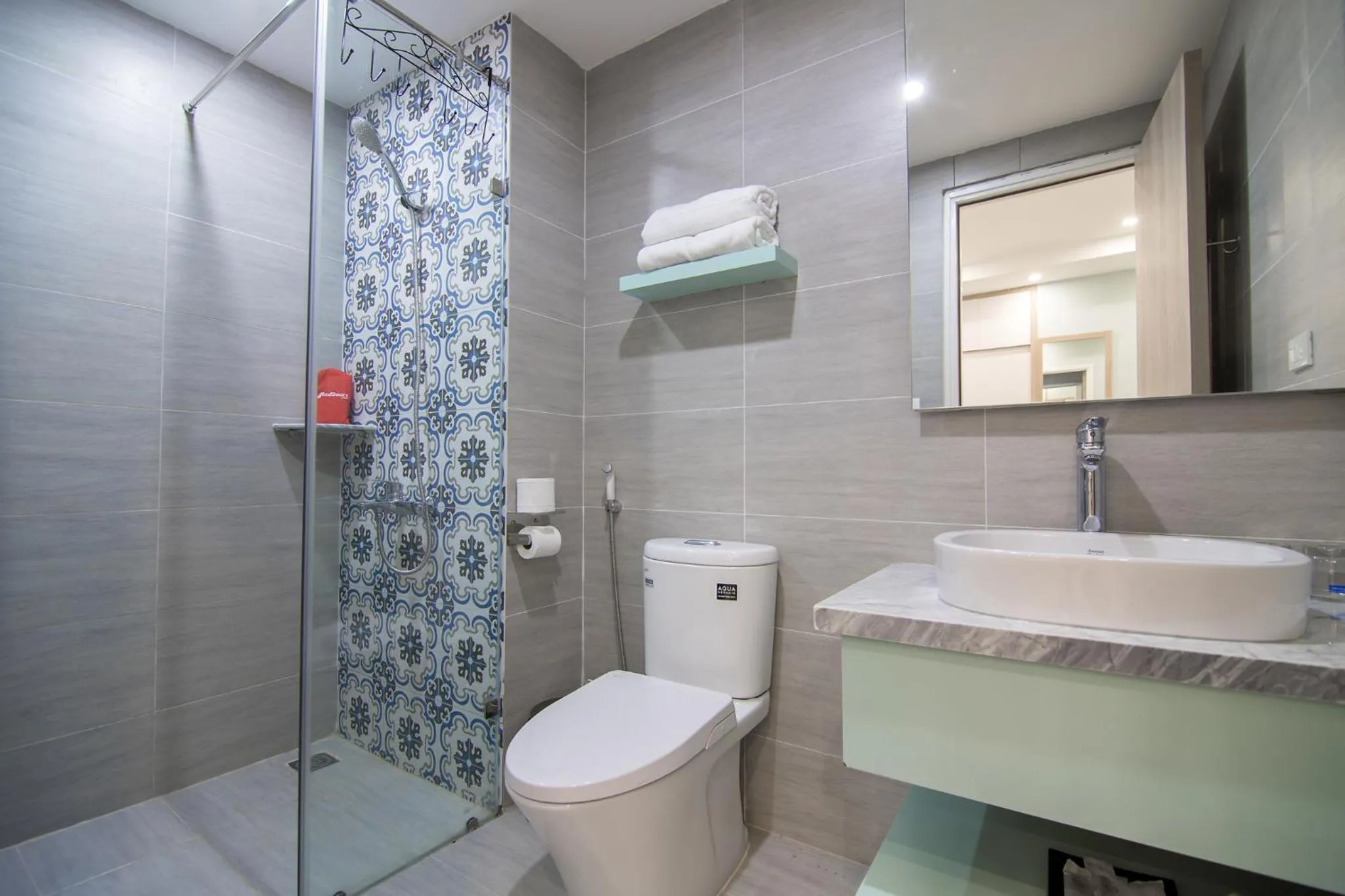 Bathroom in Soleil Hotel & Apartment