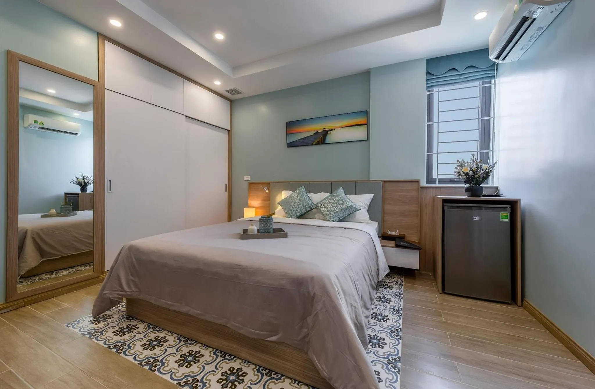 Bedroom, Bed in Soleil Hotel & Apartment