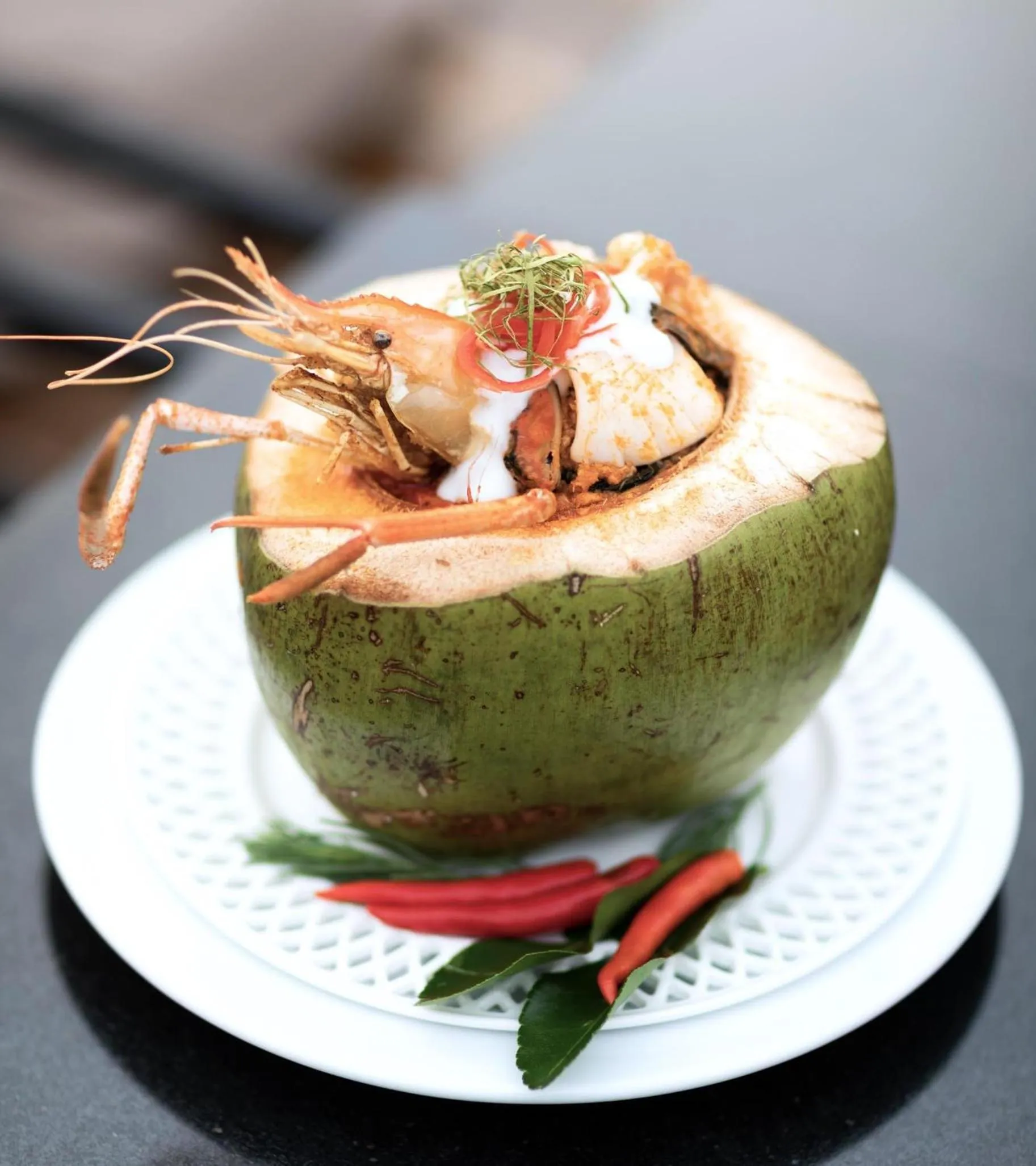 Food in Amphawa Nanon Hotel