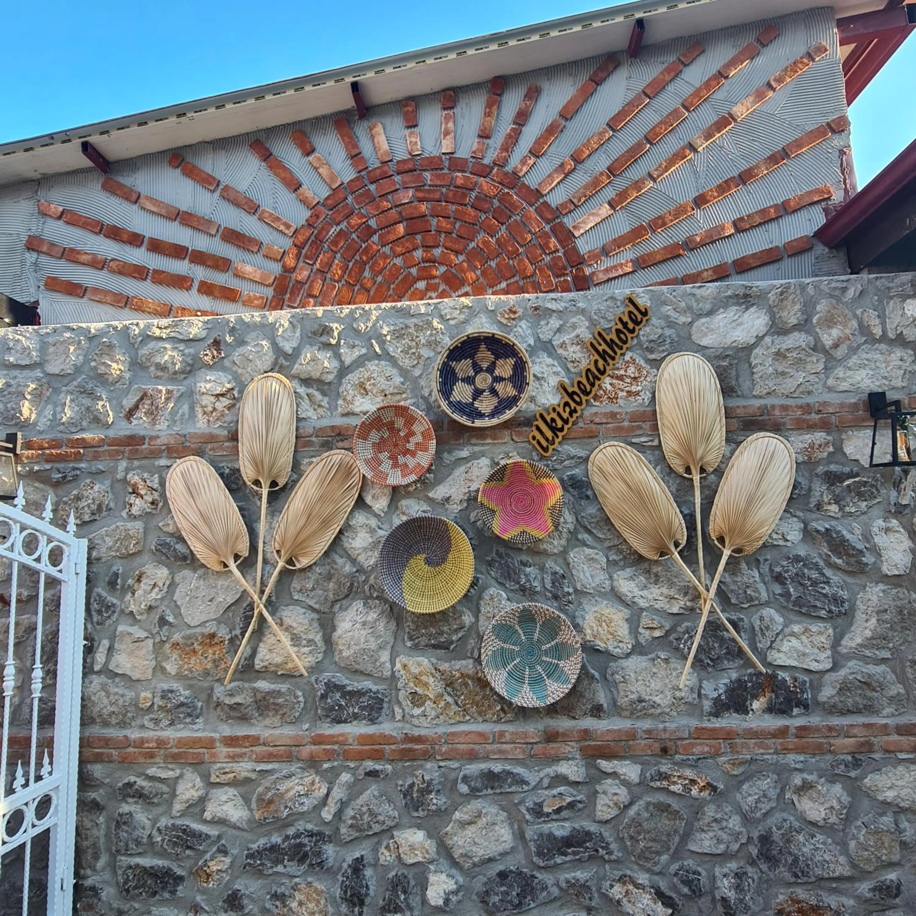 Facade/entrance in İlkiz Beach Hotel