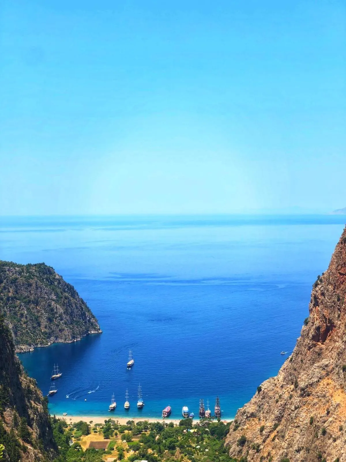 Sea view in İlkiz Beach Hotel