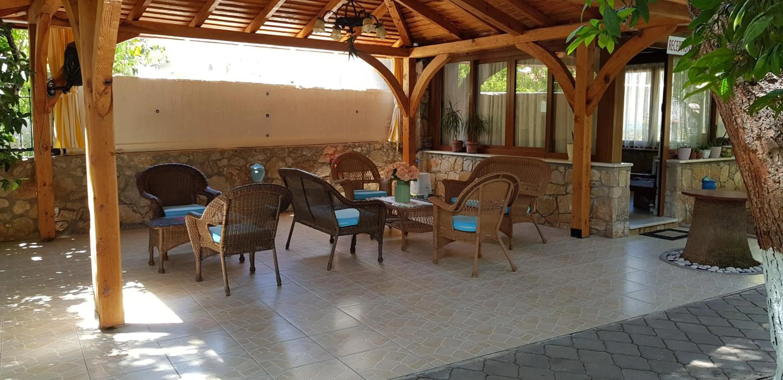 Garden in İlkiz Beach Hotel