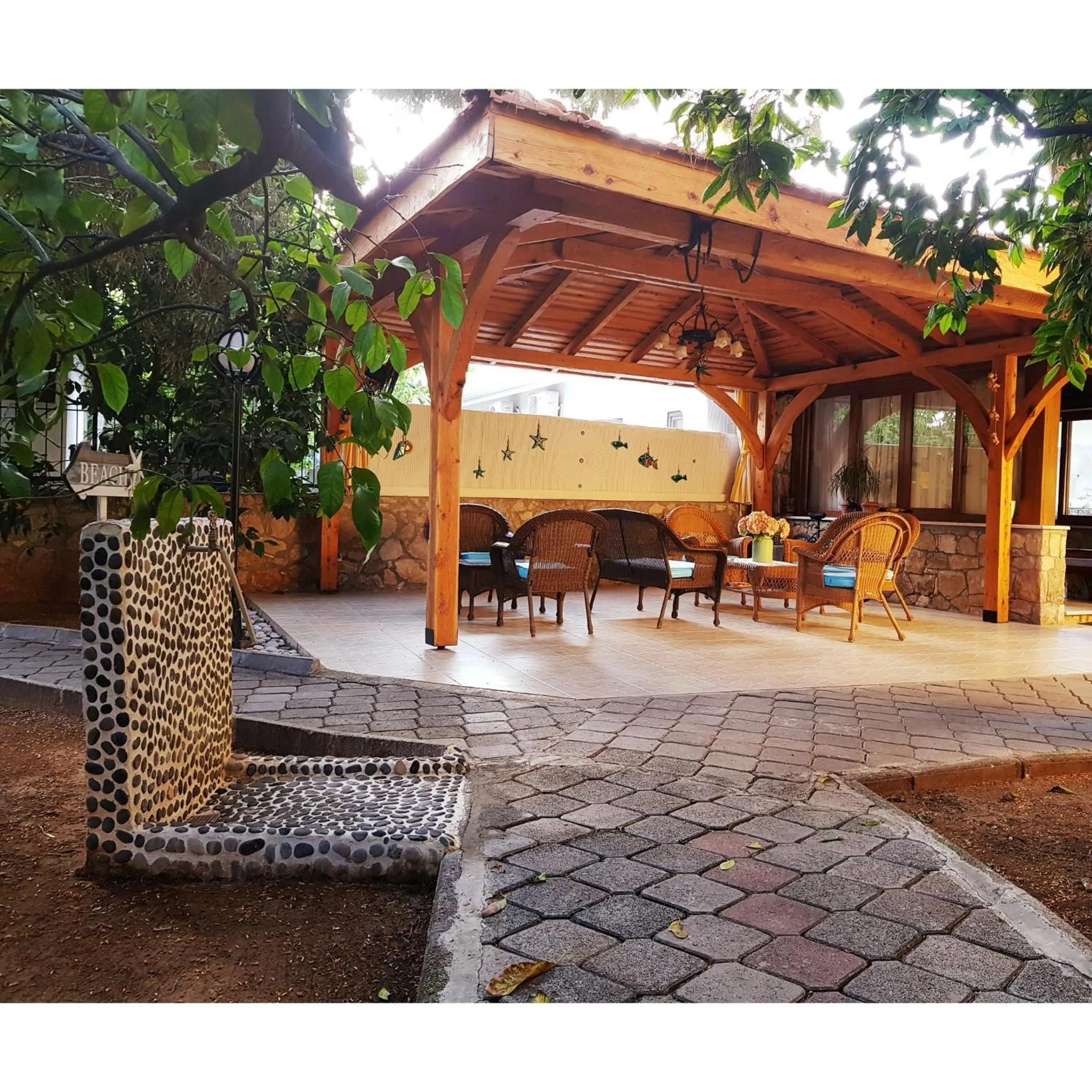 Garden in İlkiz Beach Hotel