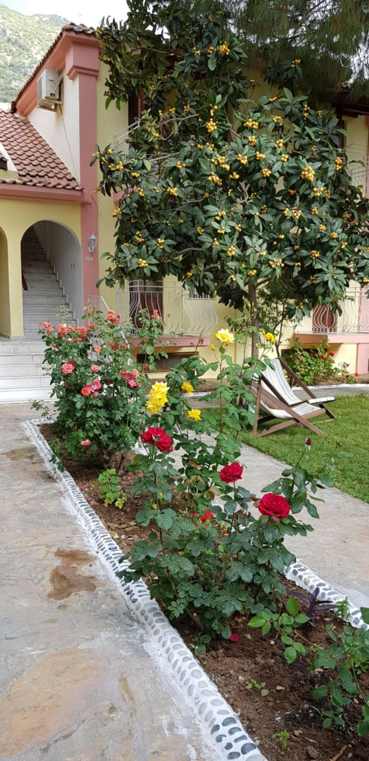 Garden in İlkiz Beach Hotel