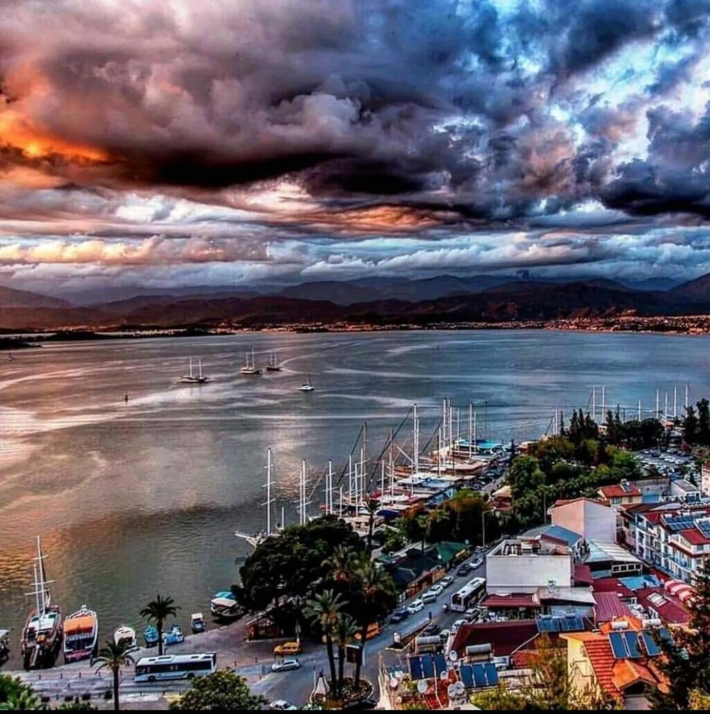 City view in İlkiz Beach Hotel