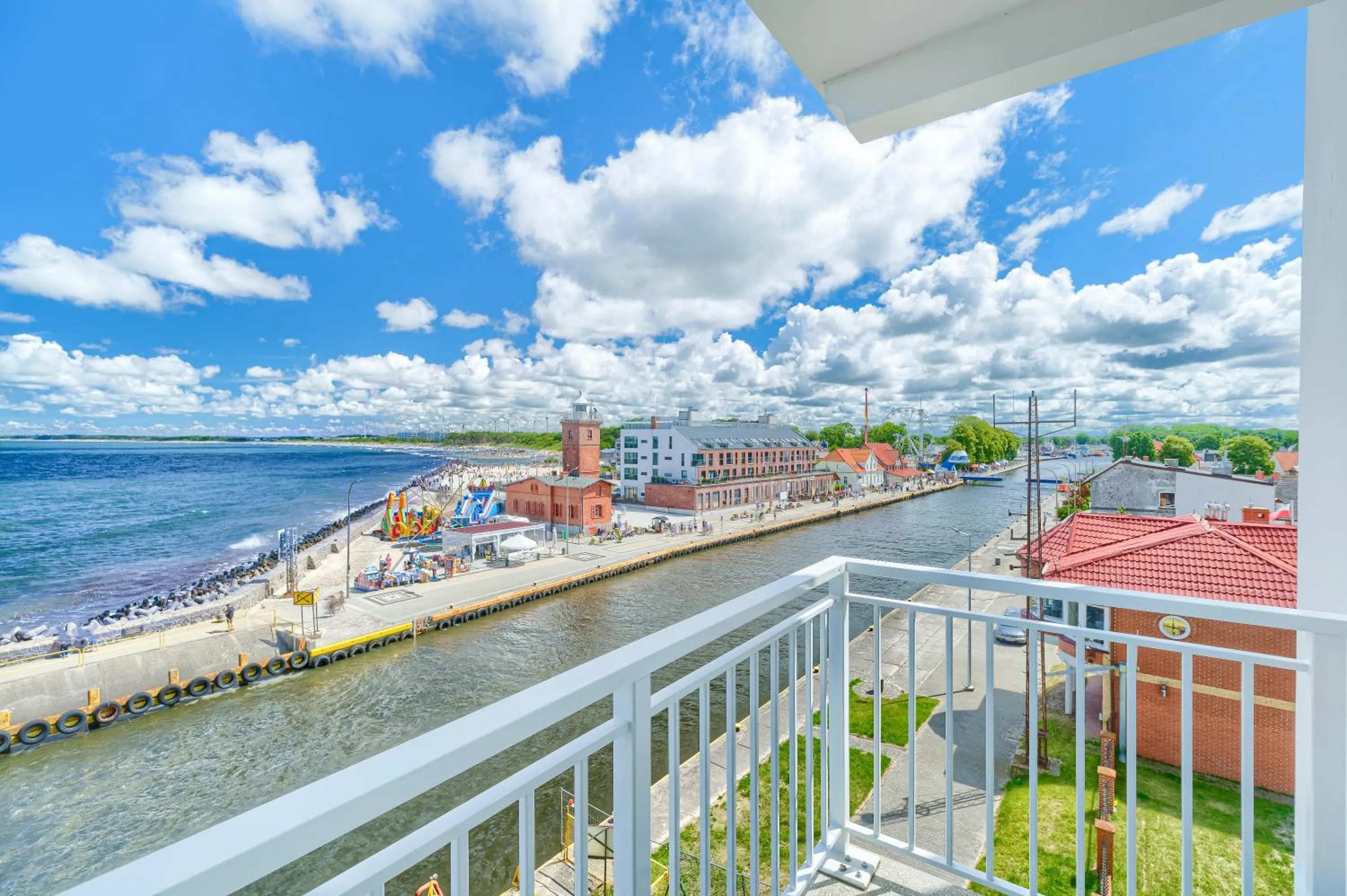 View (from property/room) in Apartamenty Marina z widokiem na morze