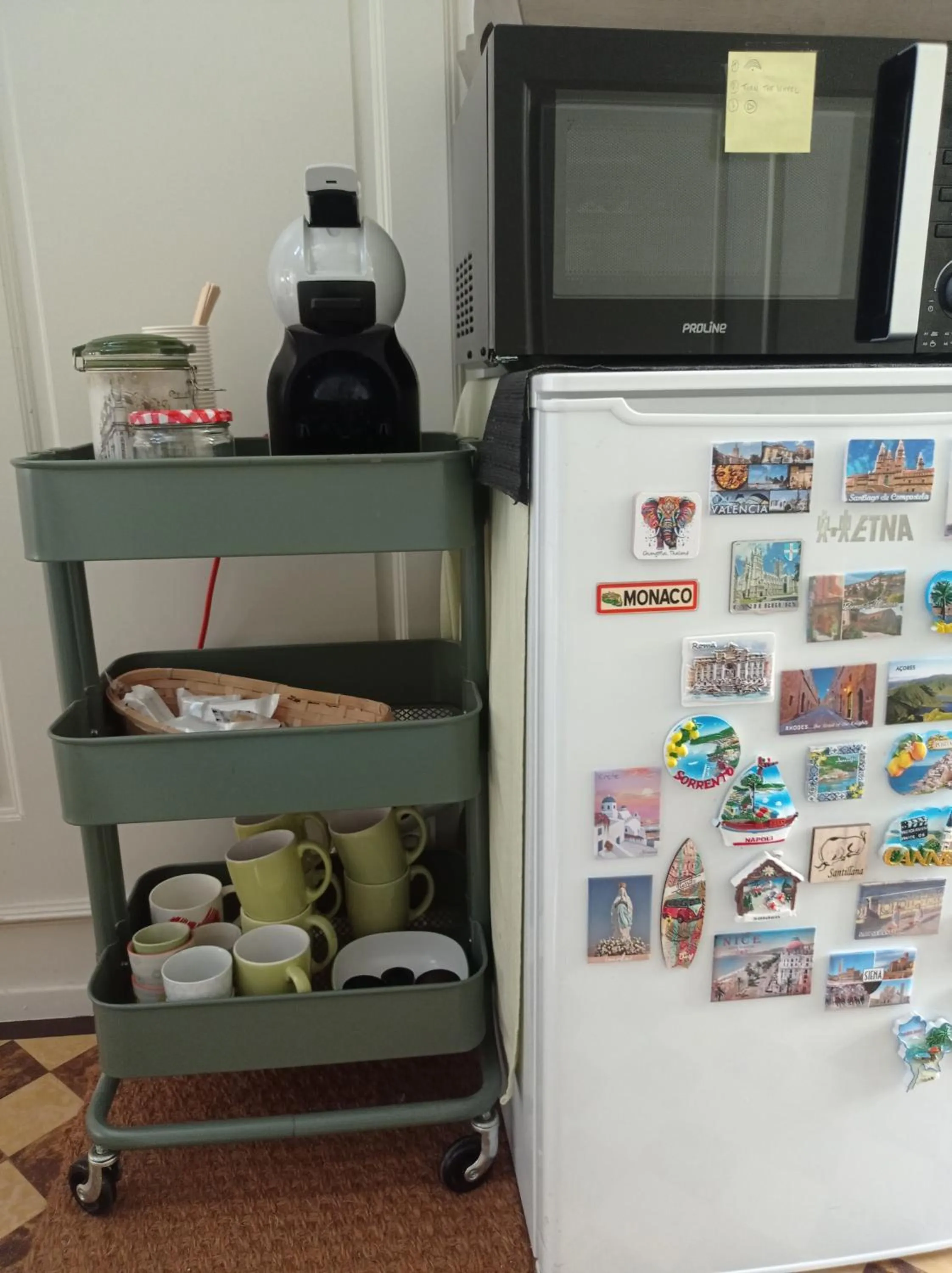 Coffee/tea facilities in B&B Emma