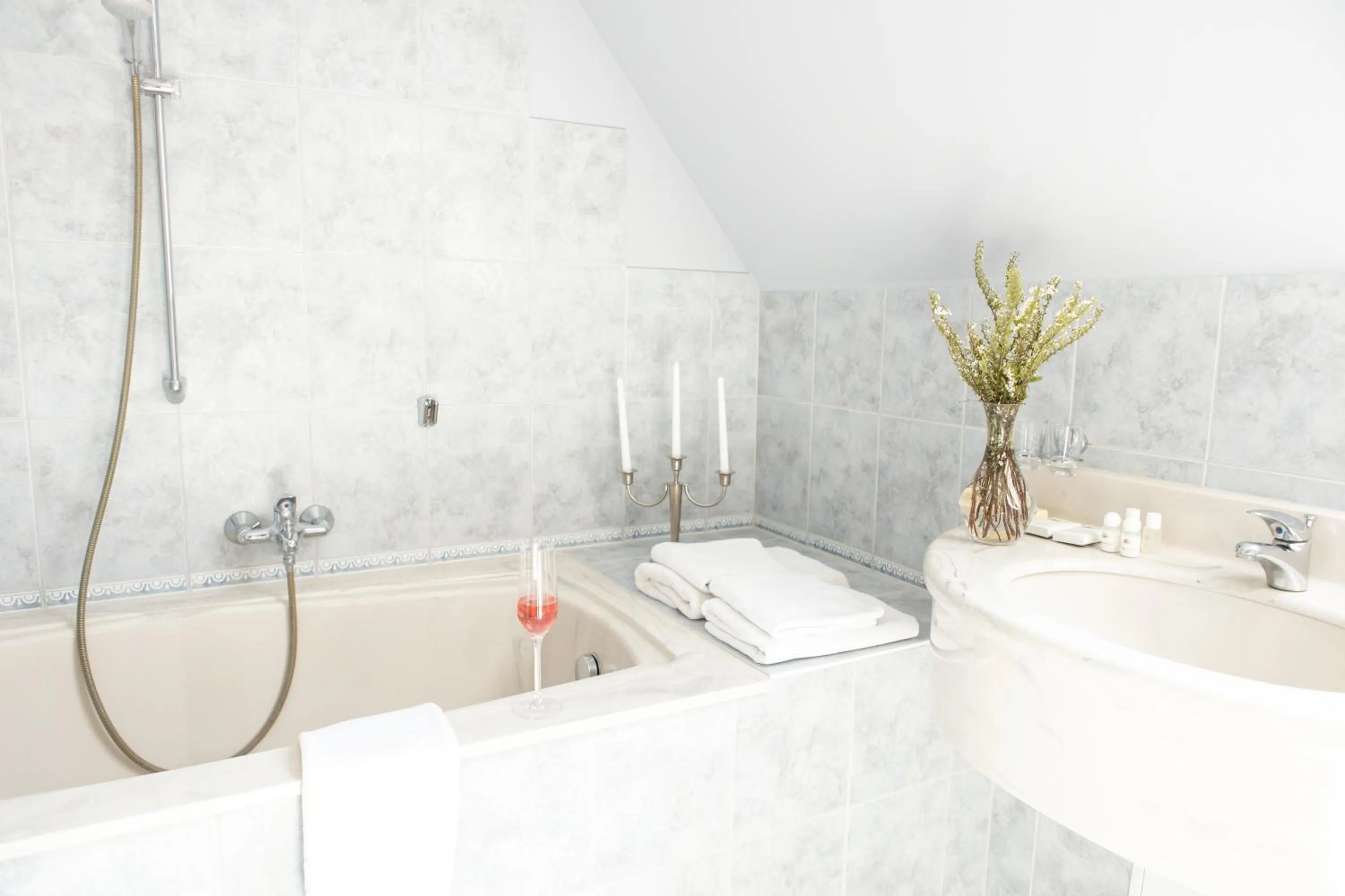 Bathroom in Boutiquehotel Gut Tribbevitz auf Rügen