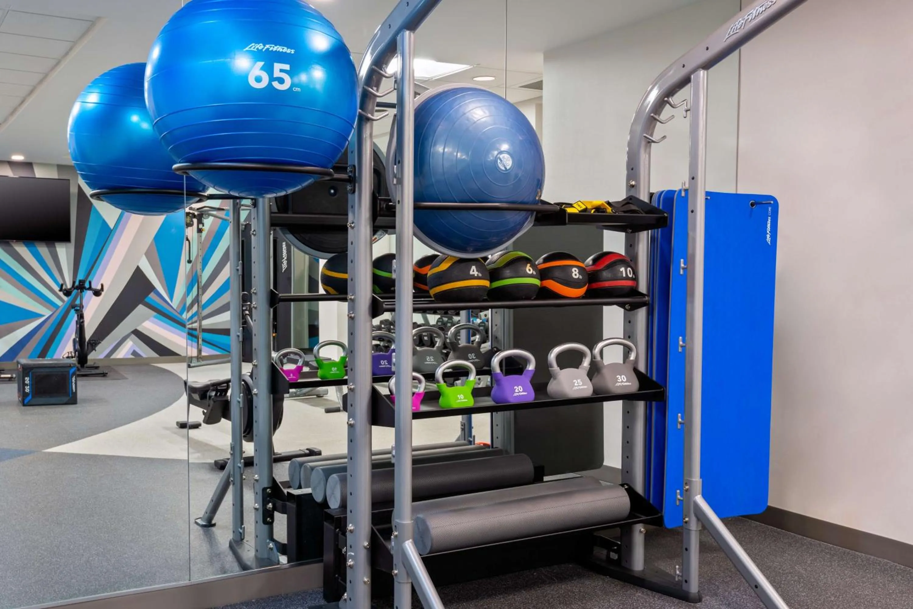 Fitness centre/facilities in Hilton Garden Inn Charlotte Uptown