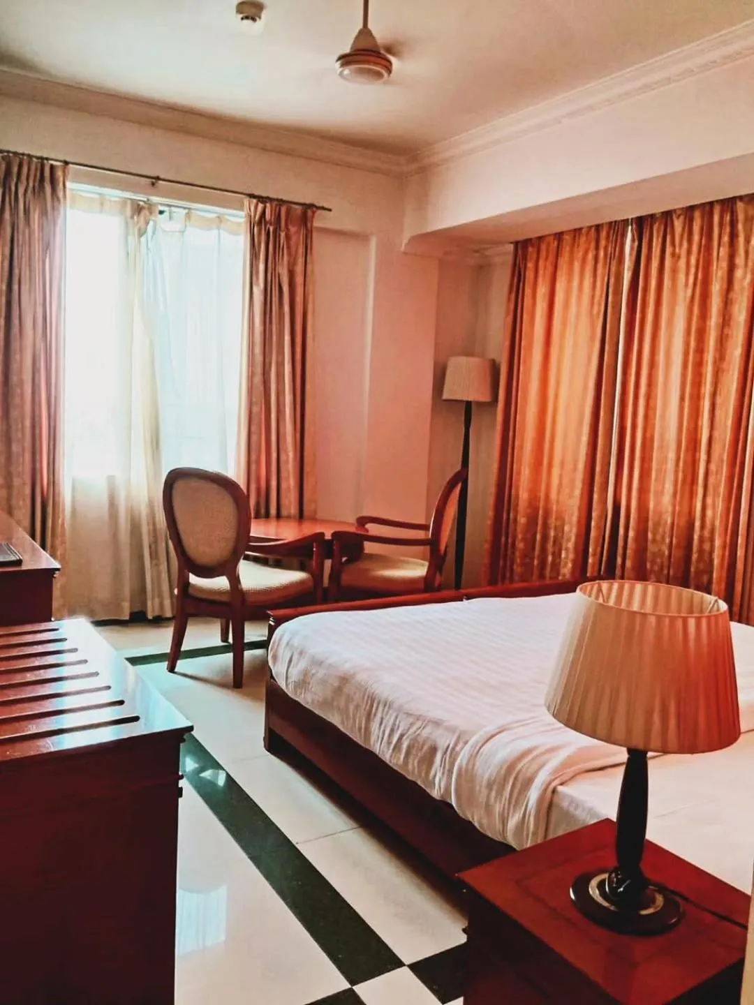 Bed in Hotel Nikko Towers