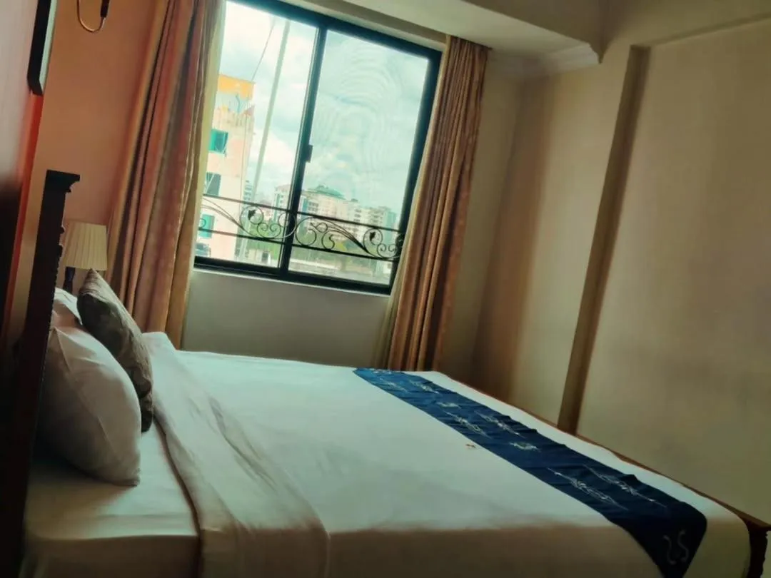 Bed in Hotel Nikko Towers