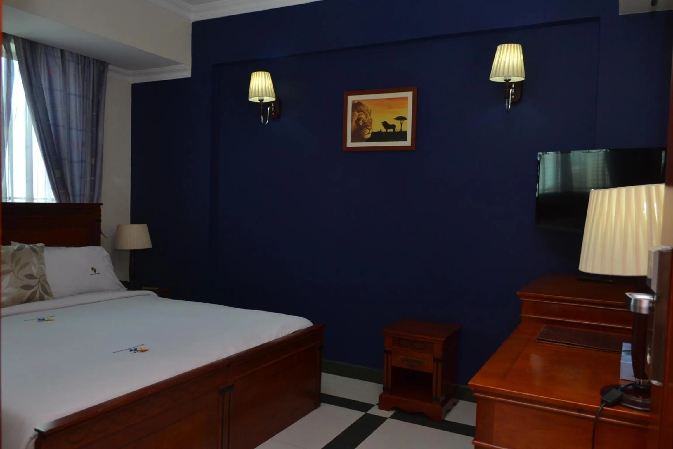 Bed in Hotel Nikko Towers