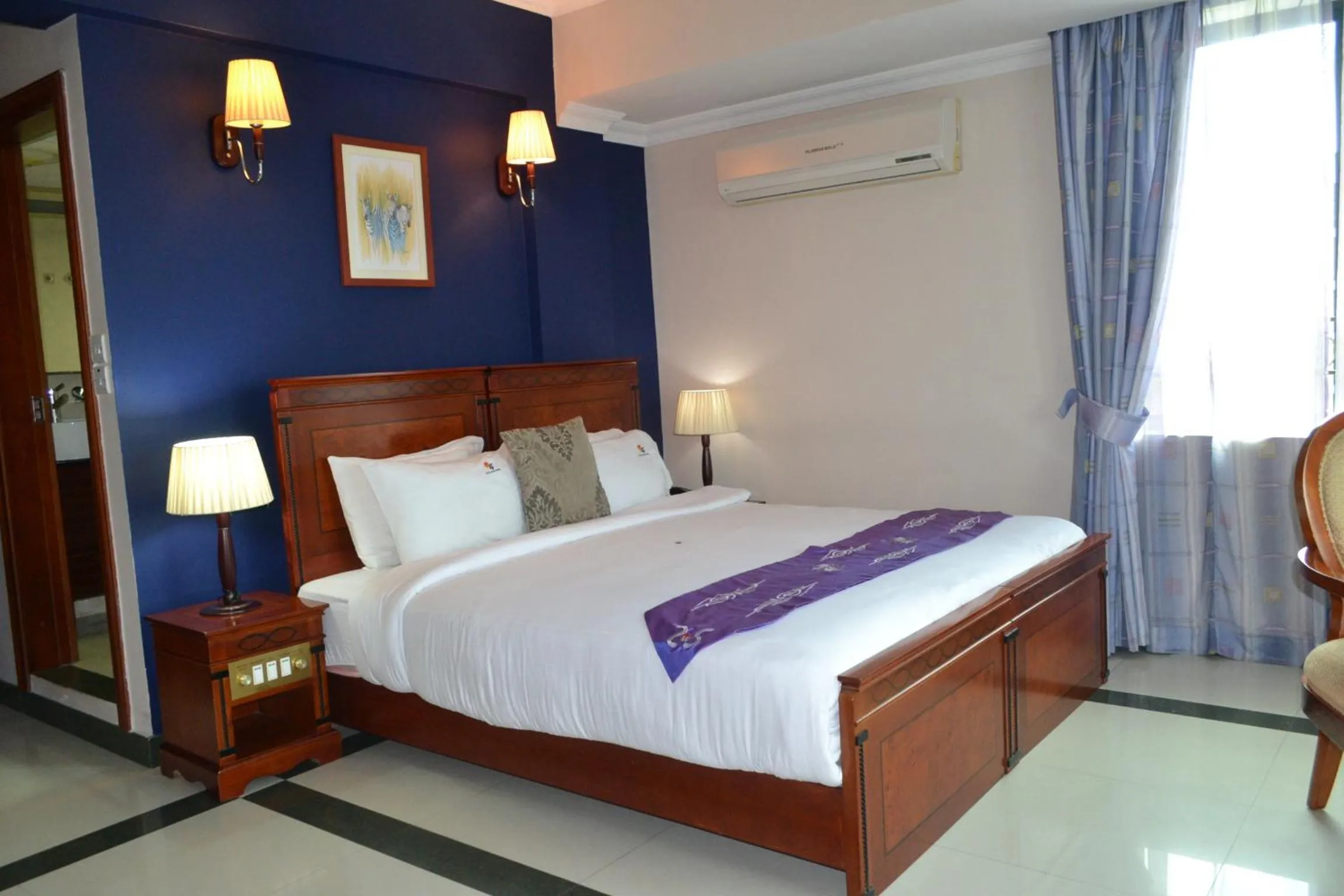 Bed in Hotel Nikko Towers