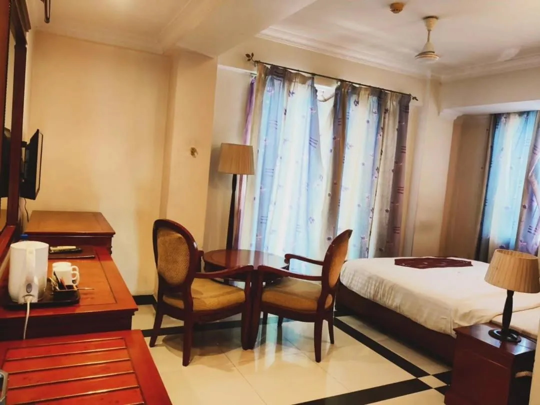 Bed in Hotel Nikko Towers