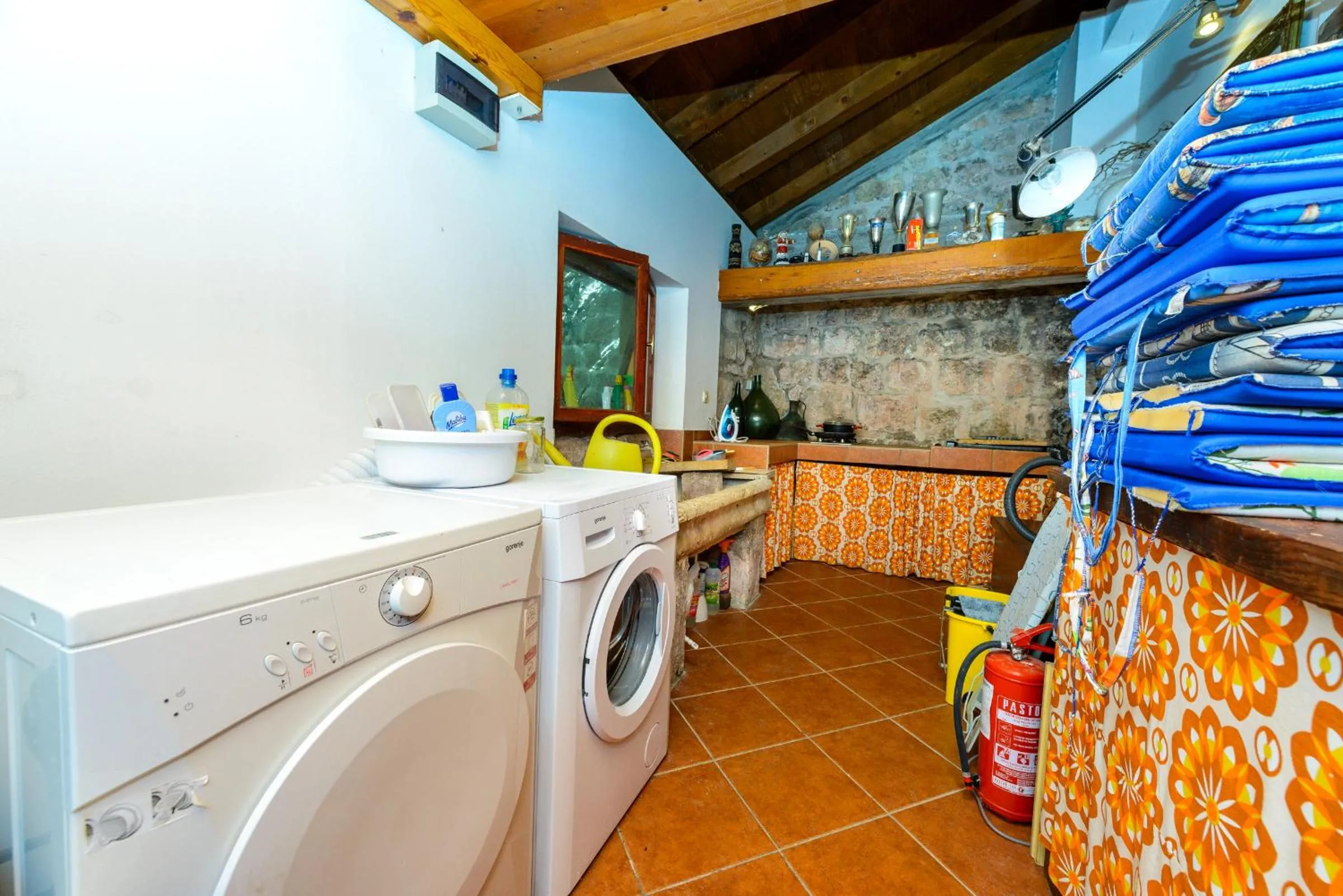 BBQ facilities in Apartment Villa Eta Deluxe