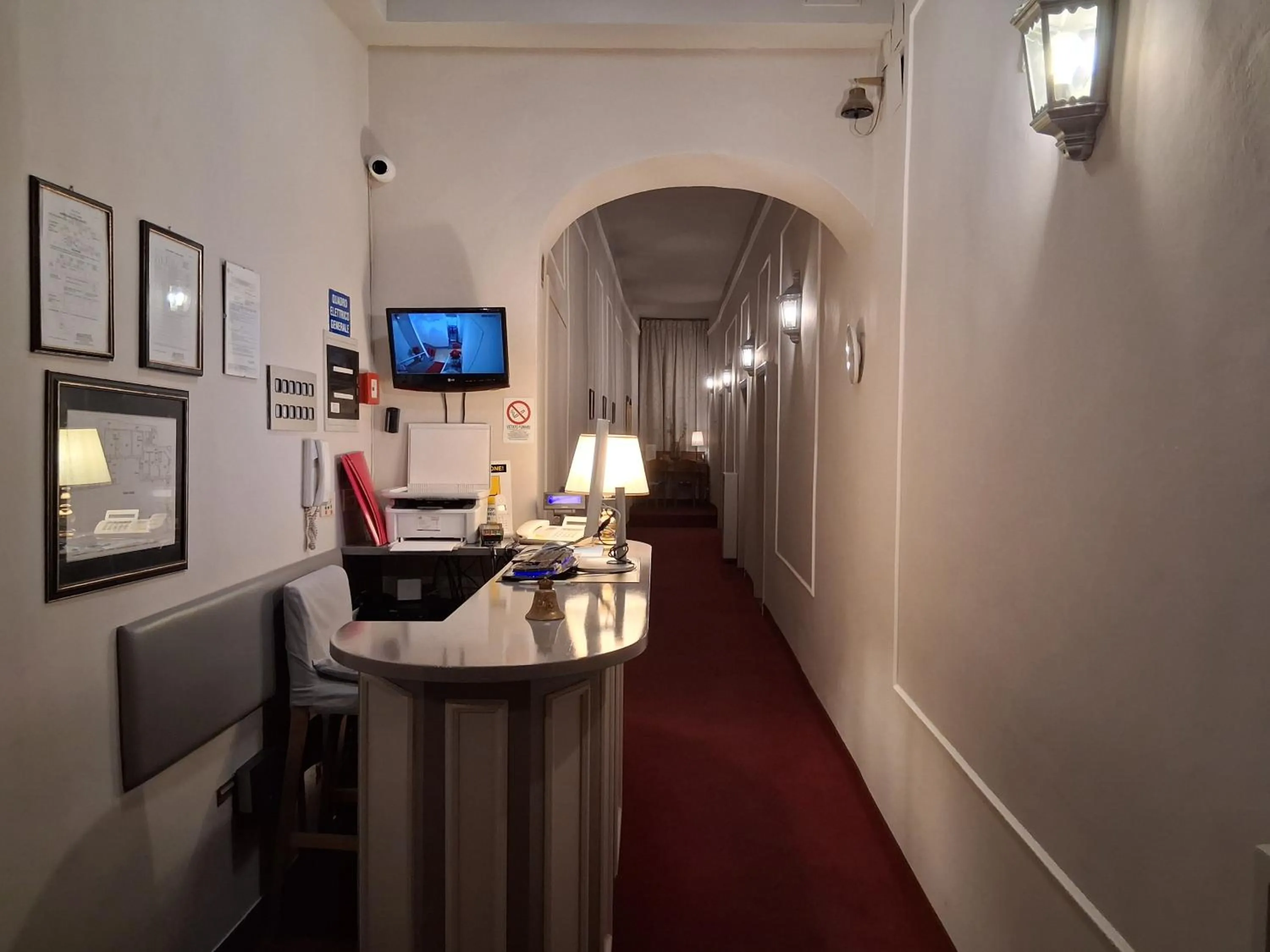 Lobby or reception in Hotel Tourist House