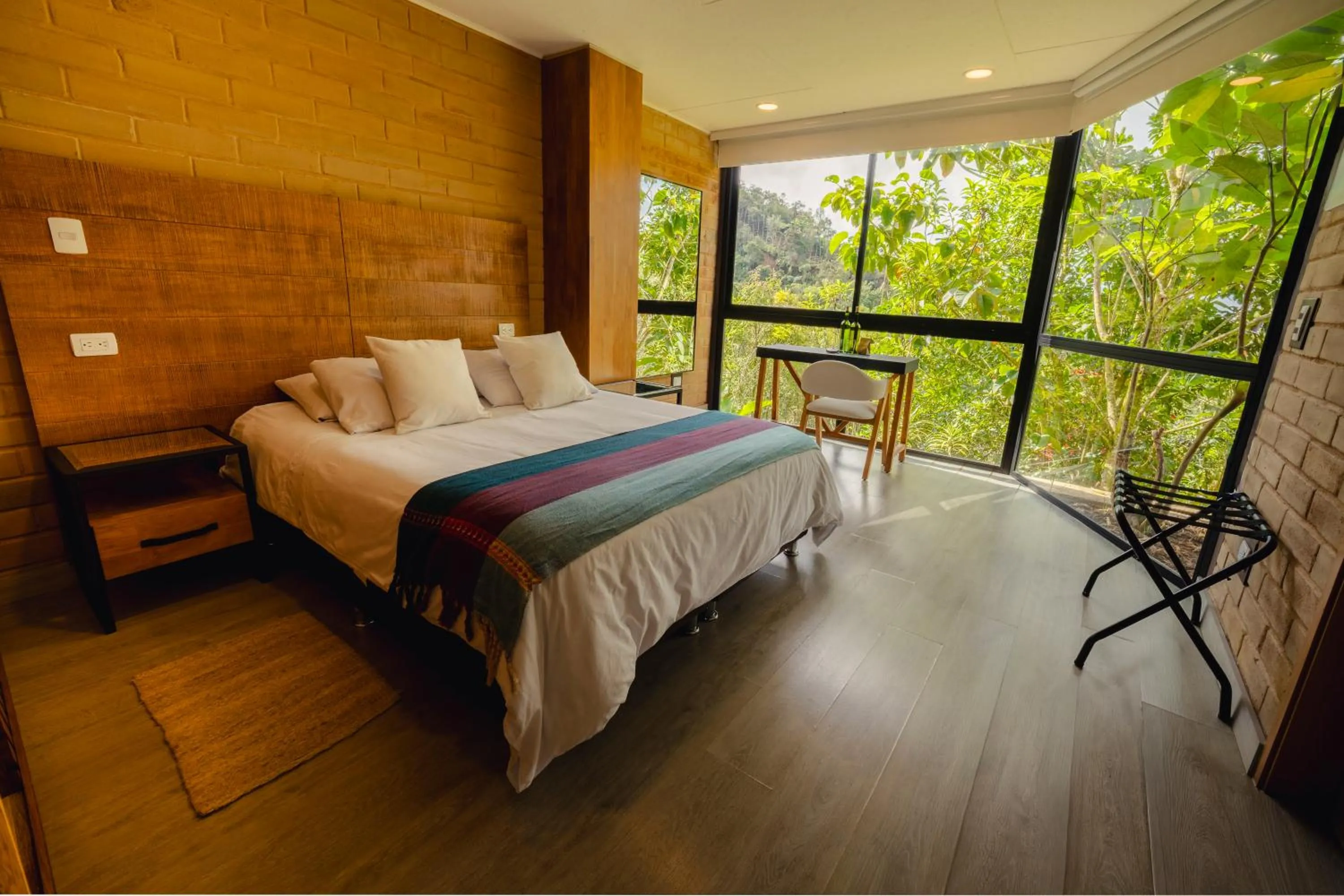 Photo of the whole room, Bed in Cannúa Lodge Hotel