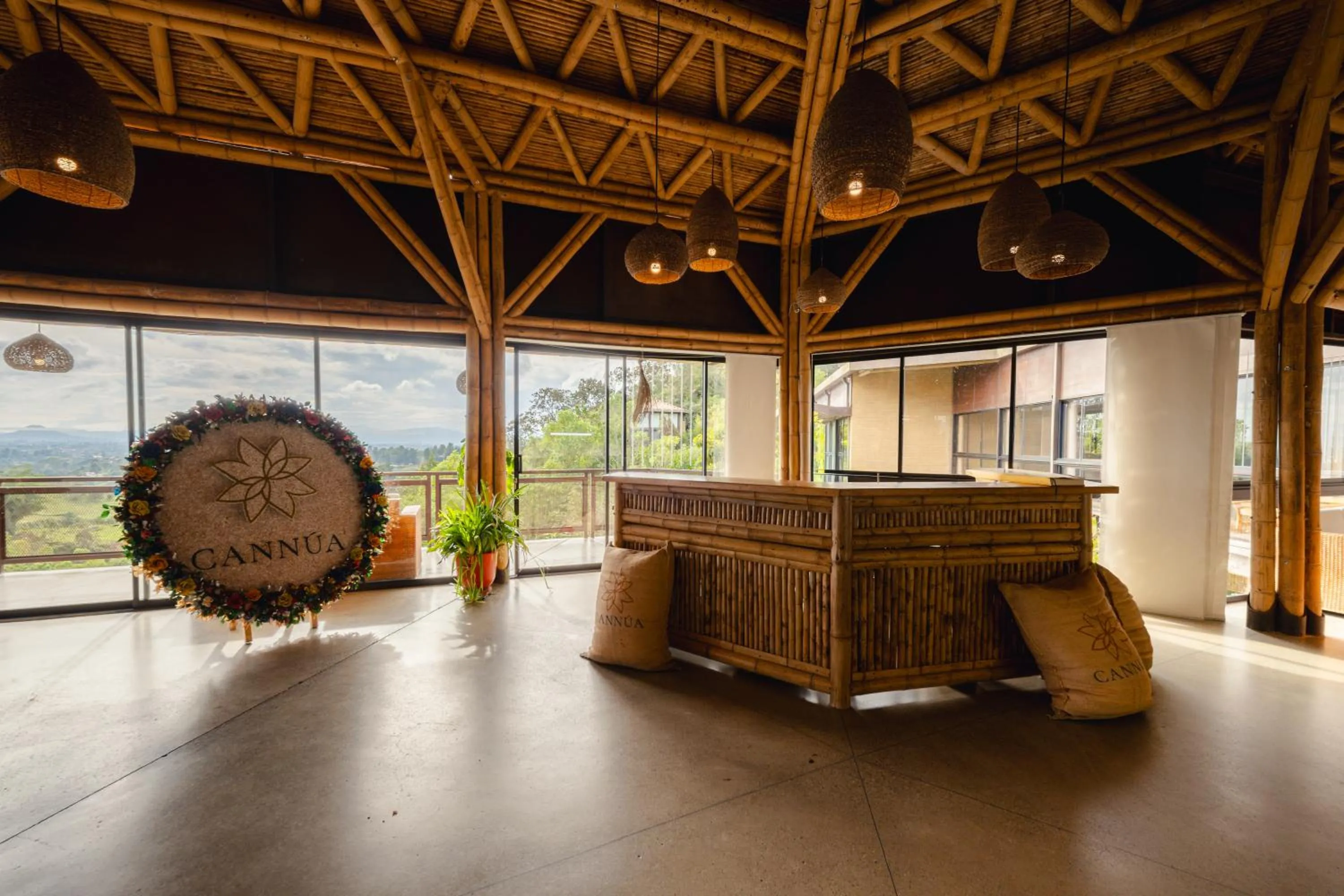 Lobby or reception in Cannúa Lodge Hotel