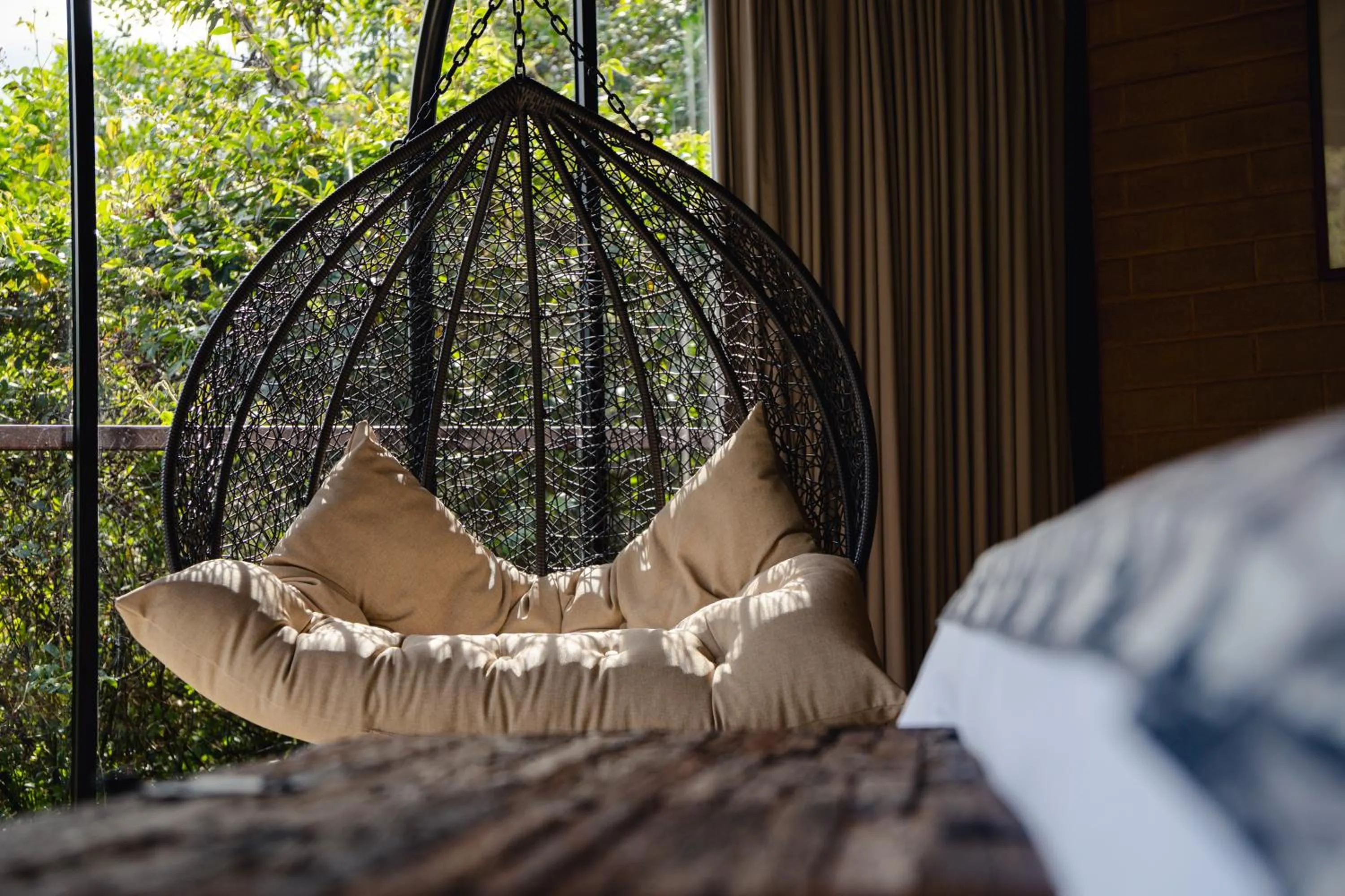 Mountain view in Cannúa Lodge Hotel