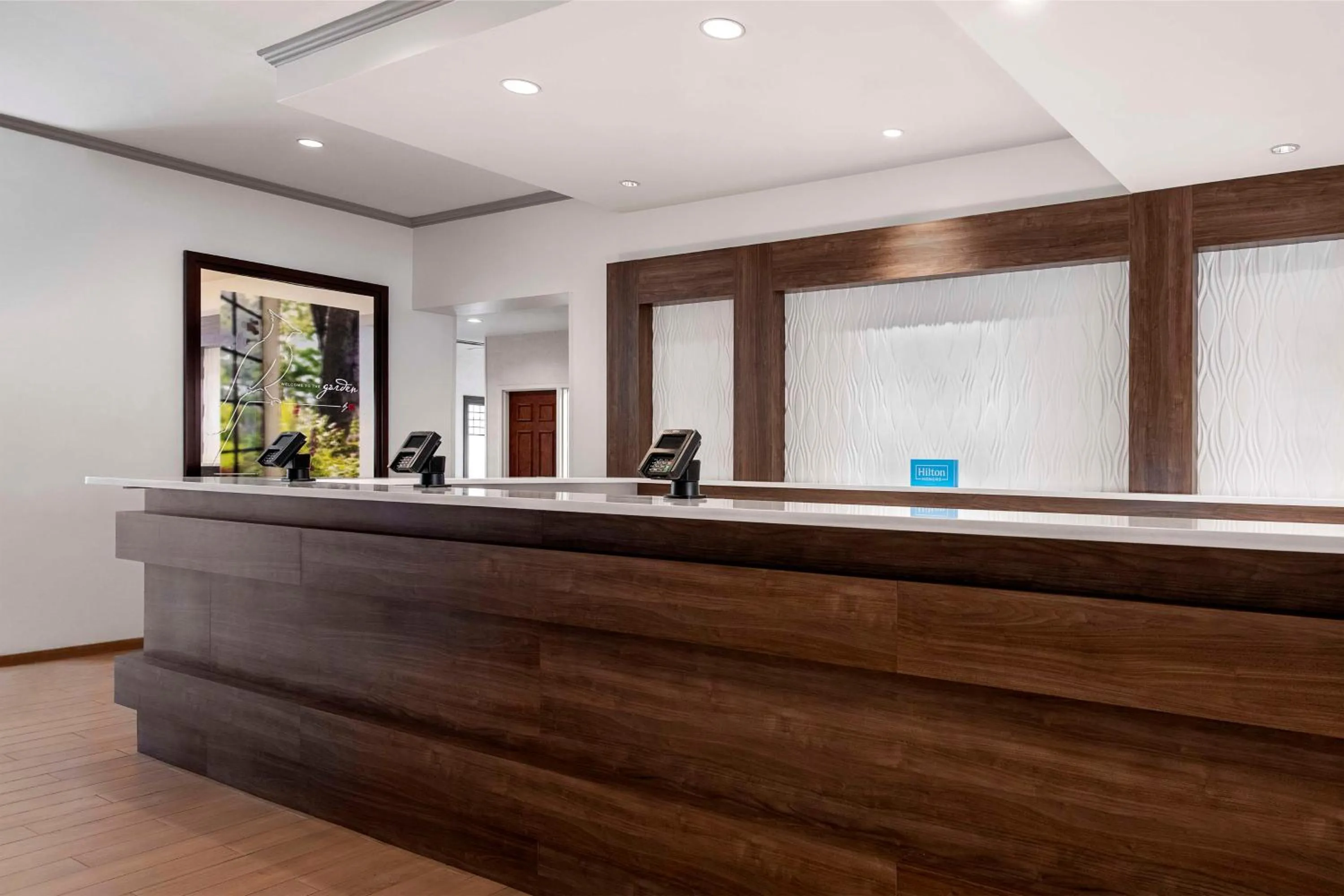 Lobby or reception in Hilton Garden Inn Cleveland Downtown