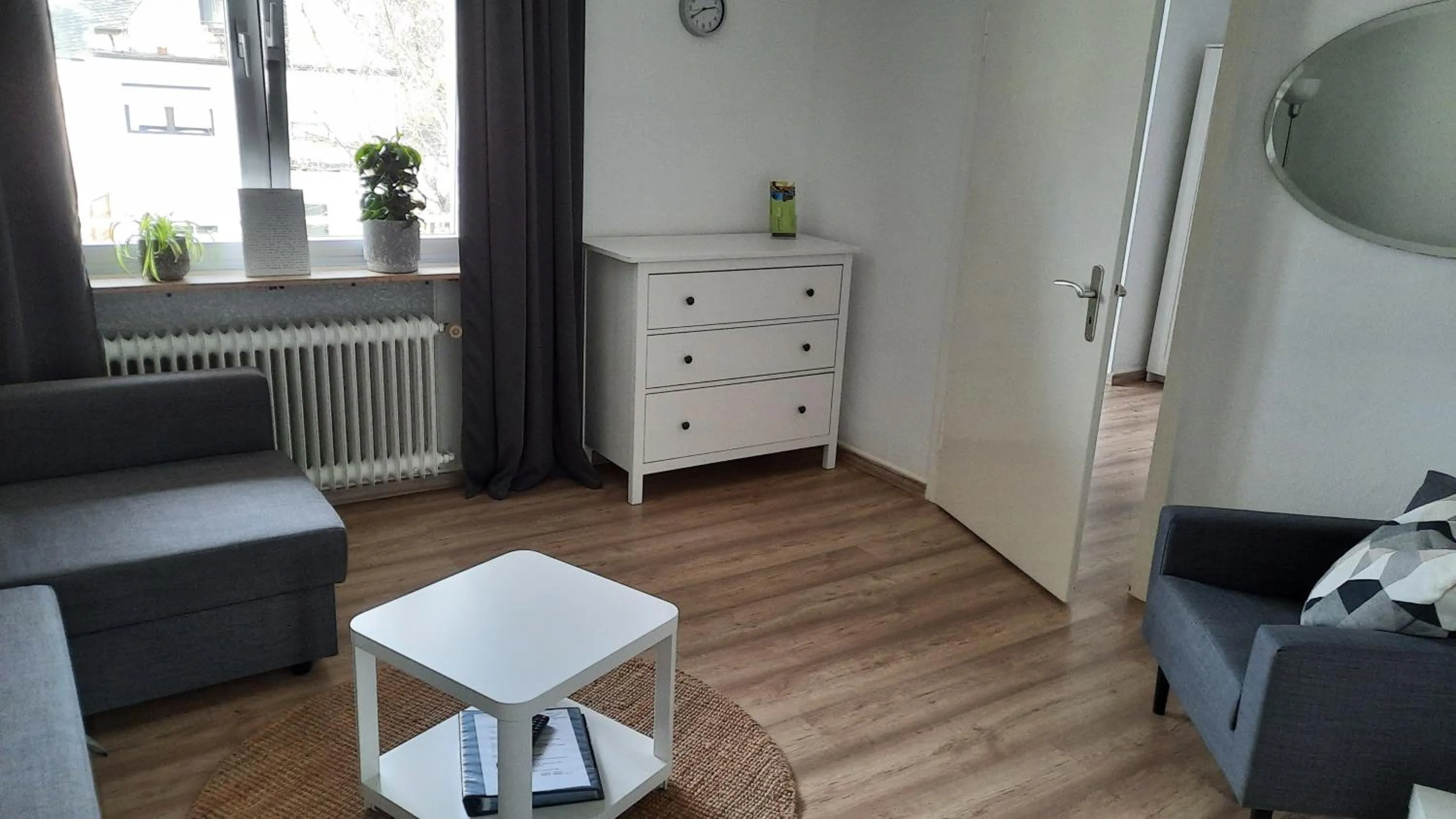 Seating area in Pension Schneider