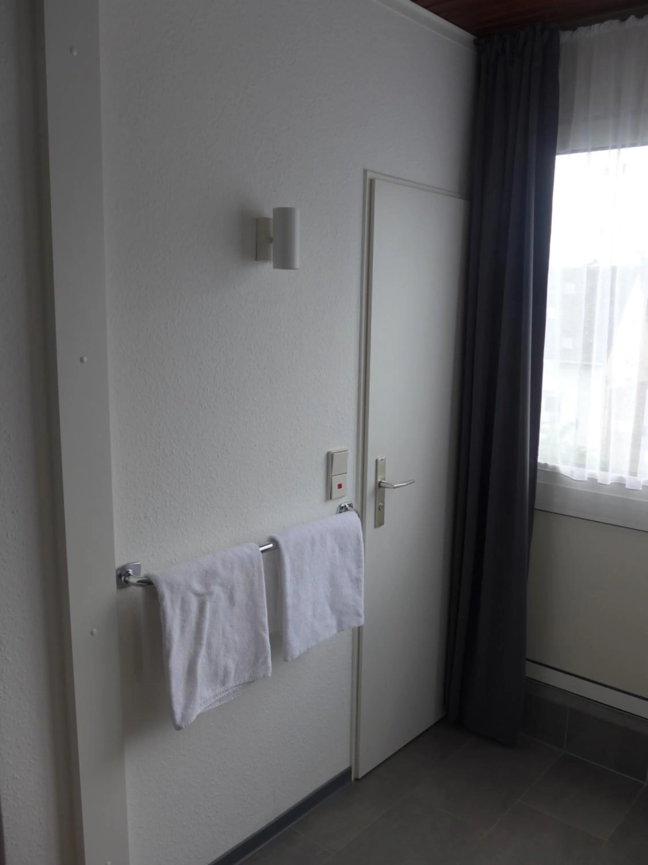 Bathroom, Bed in Pension Schneider