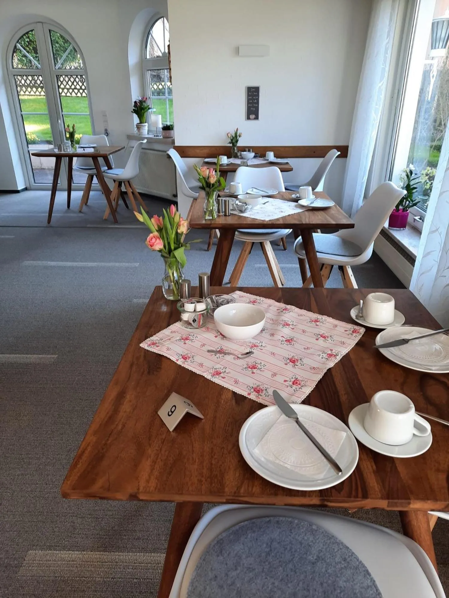 Dining area in Pension Schneider