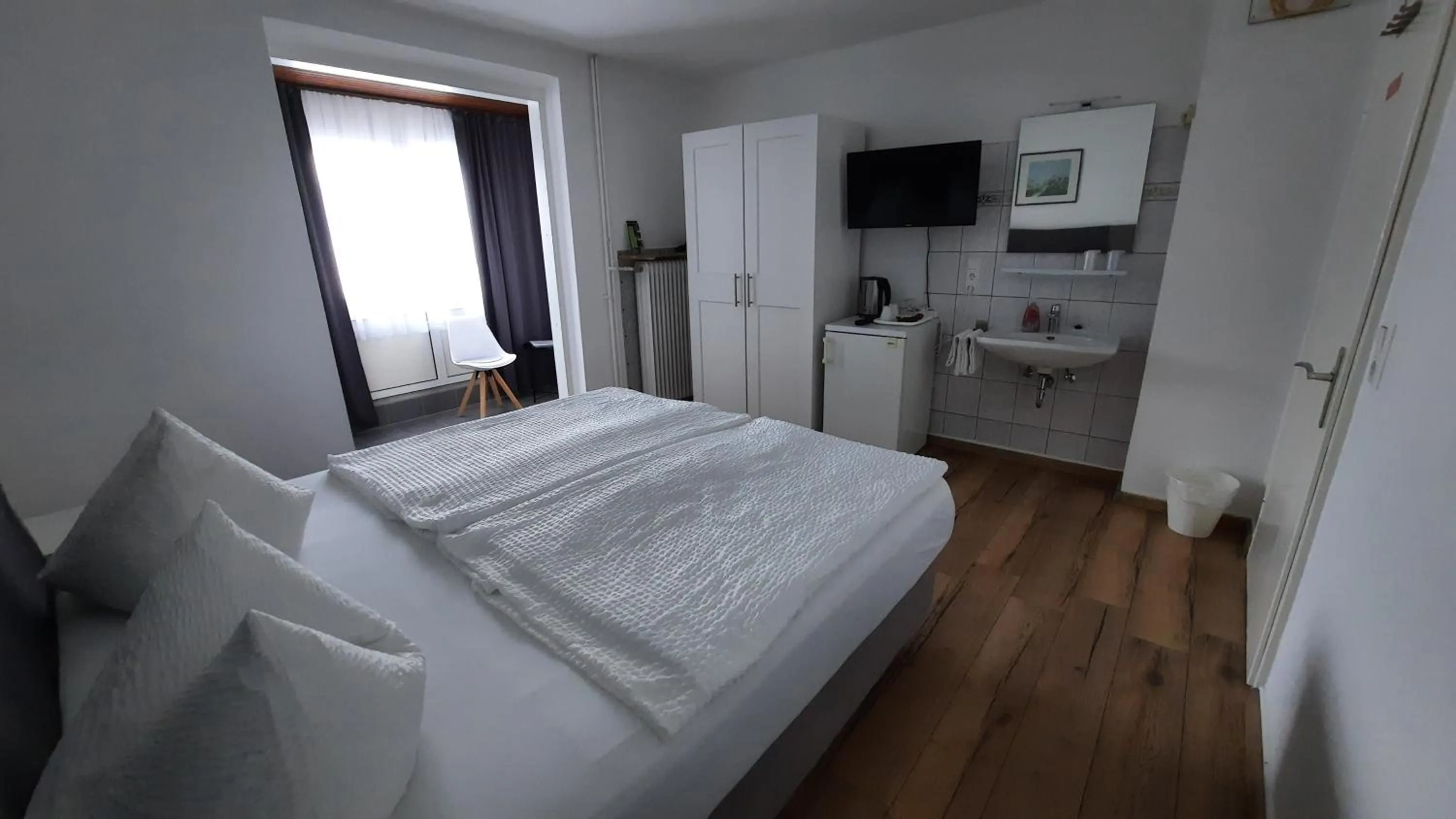 Bed in Pension Schneider