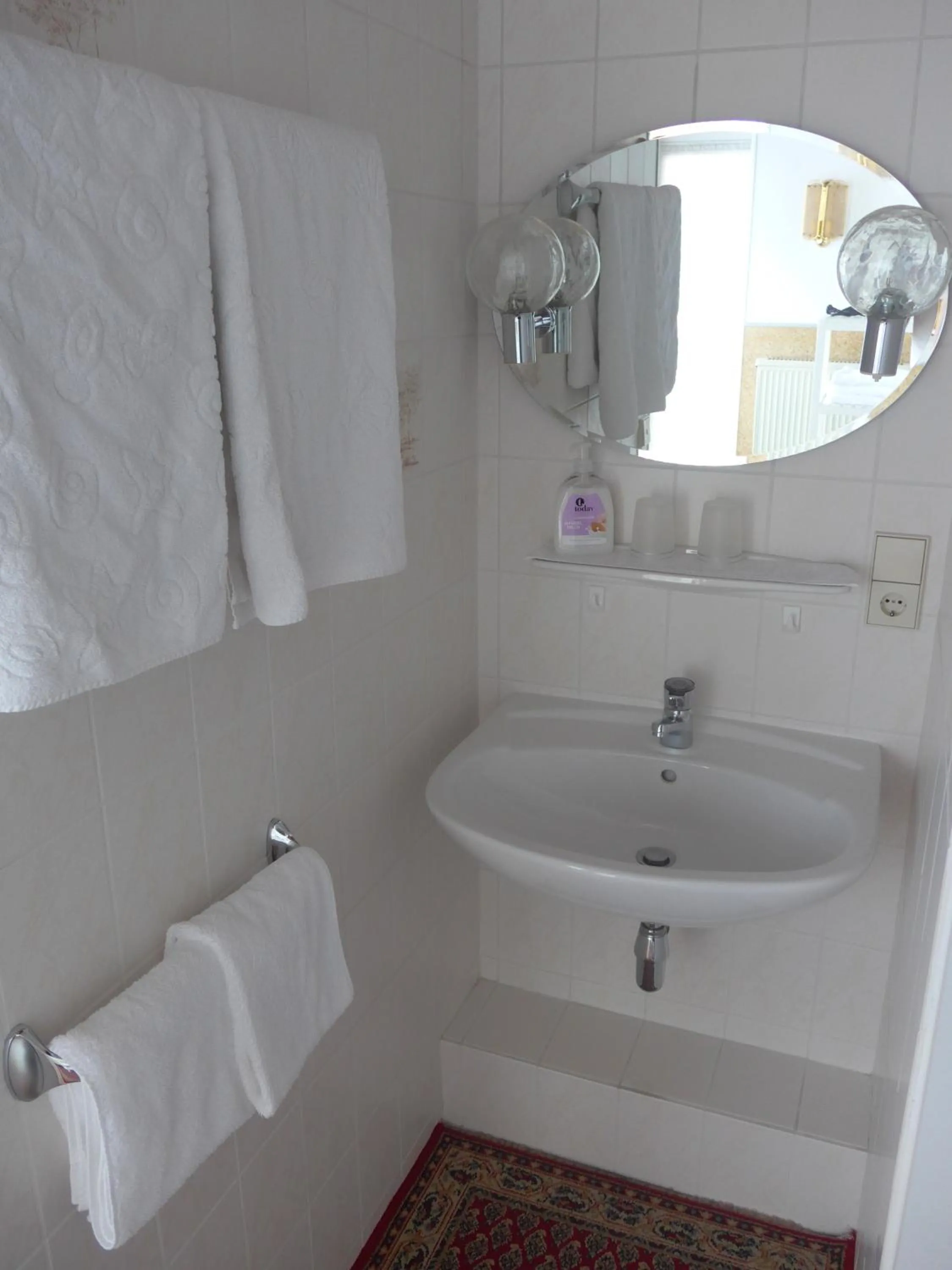 Bathroom in Pension Schneider