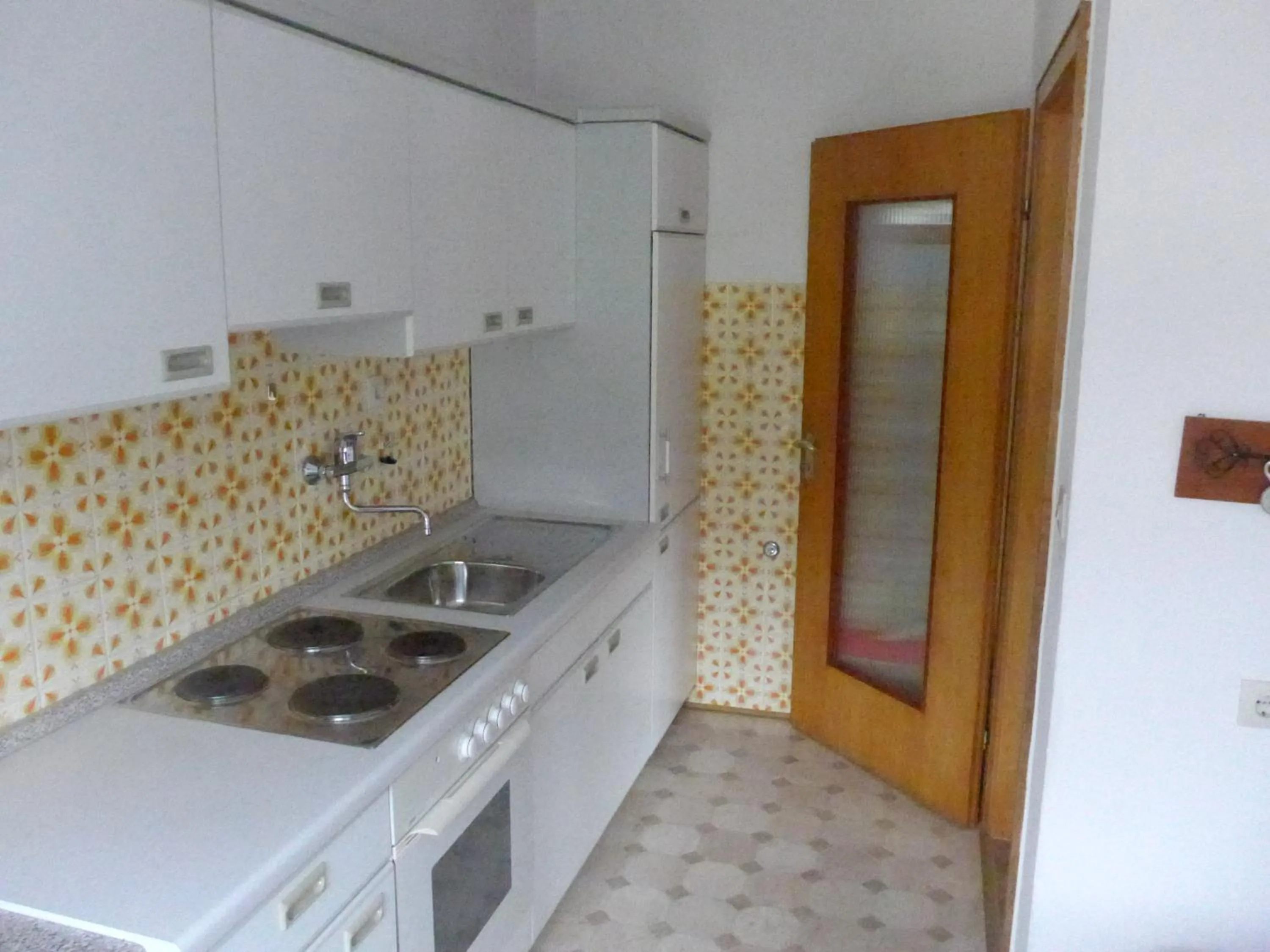 kitchen in Pension Schneider