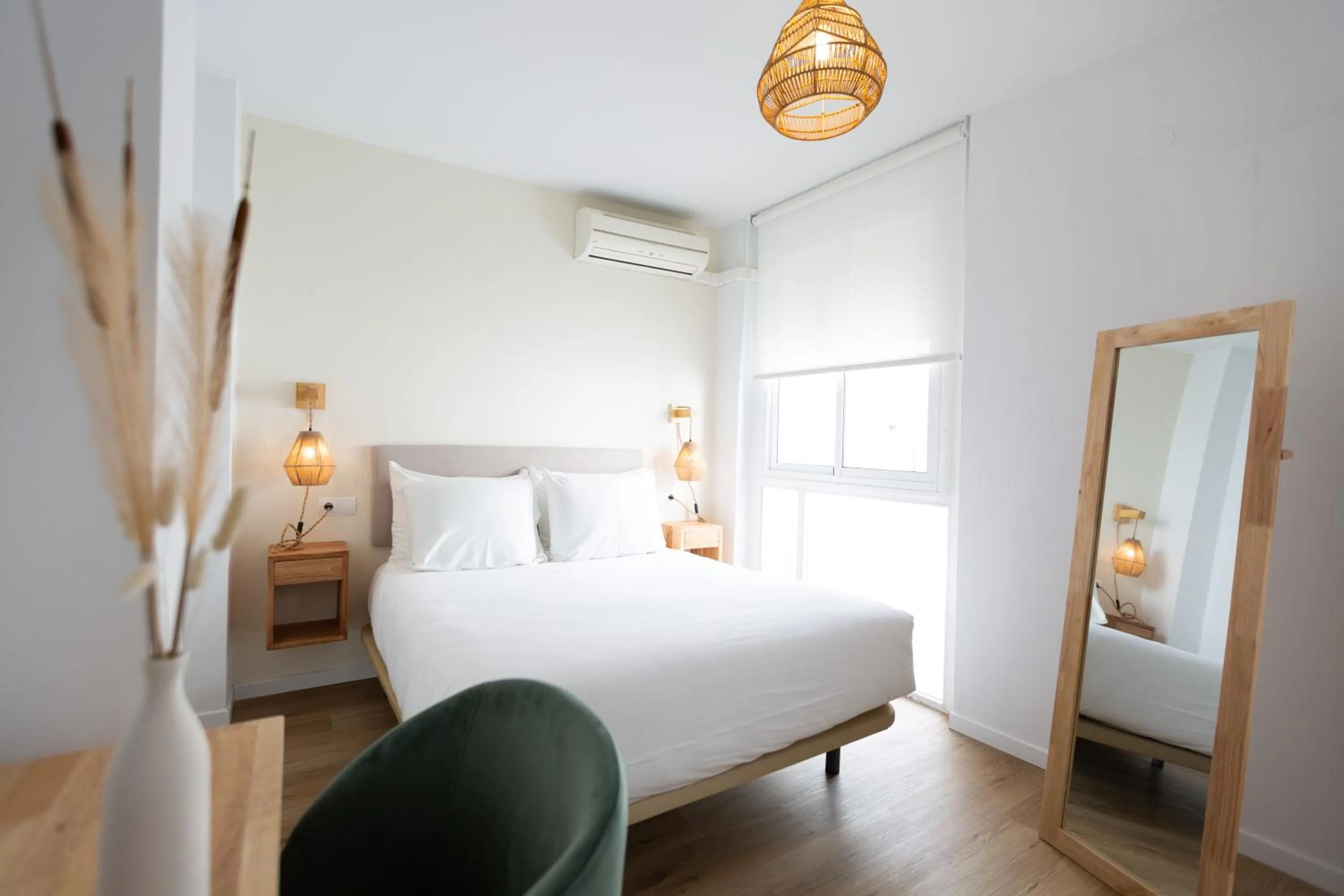 Bed in La Malagueña by Croma