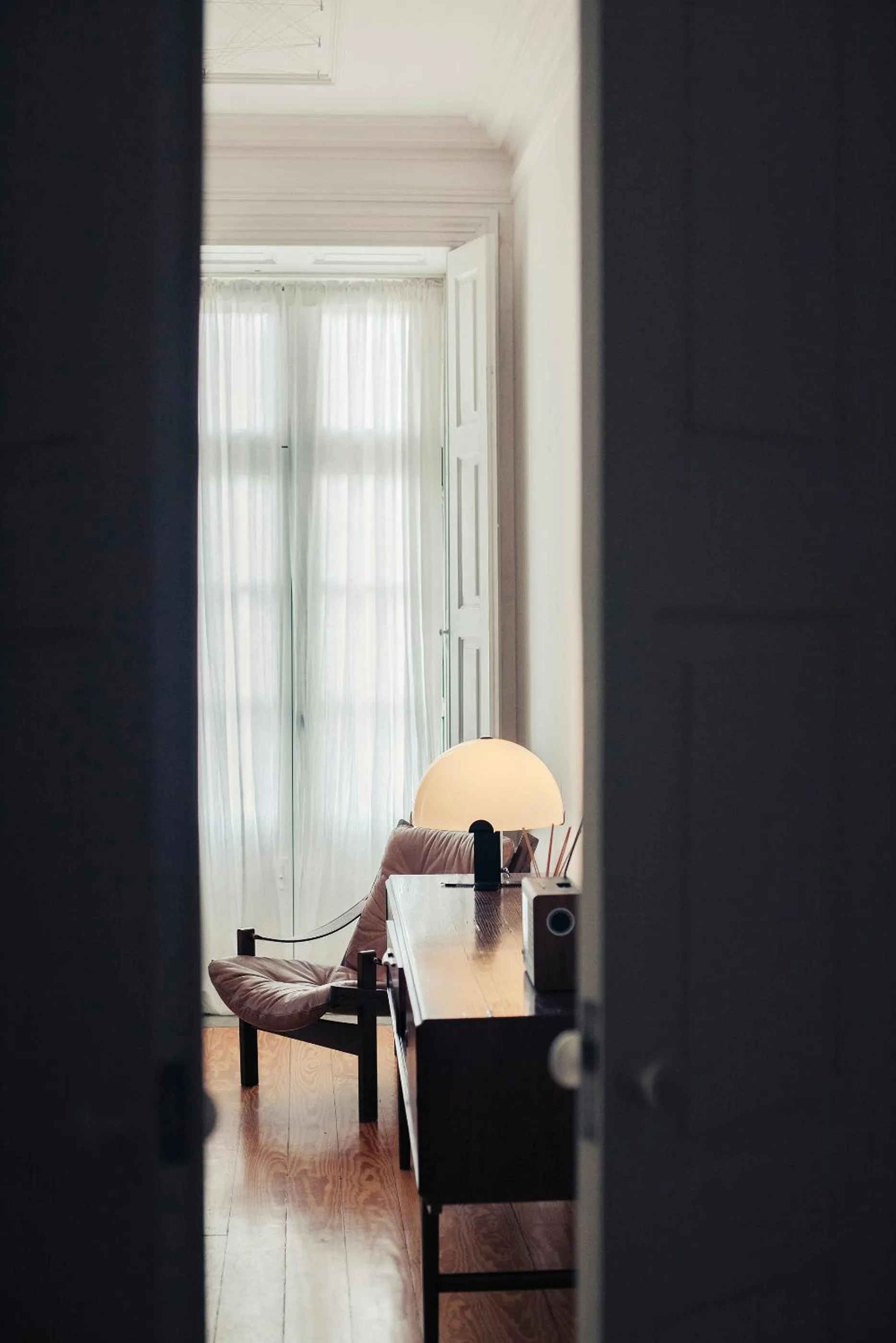 Decorative detail, Bed in Rosa Et Al Townhouse