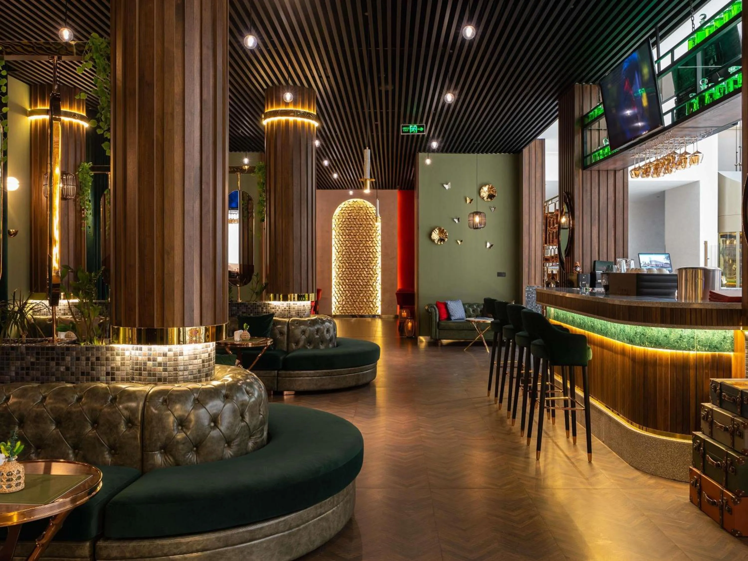 Lounge or bar in Mövenpick Samarkand