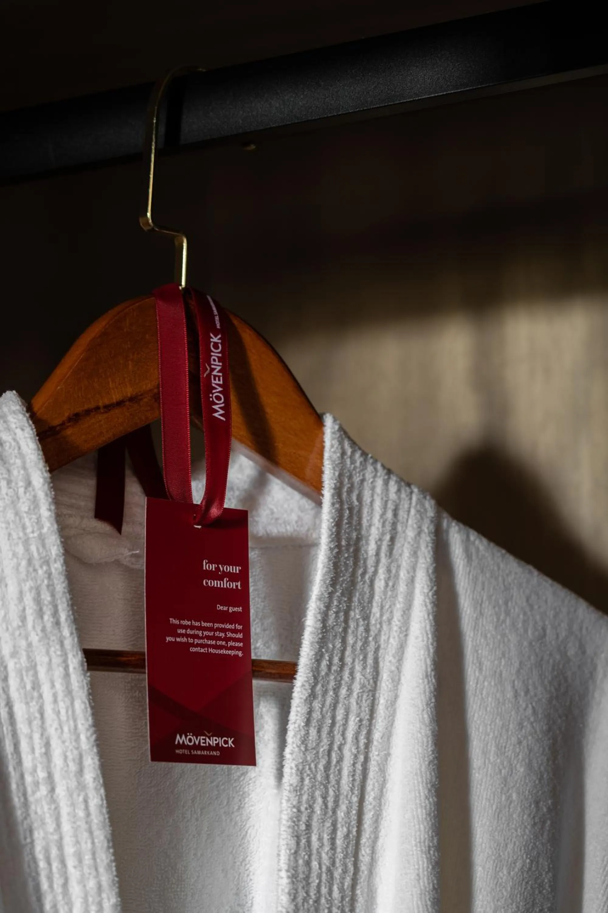 wardrobe in Mövenpick Samarkand