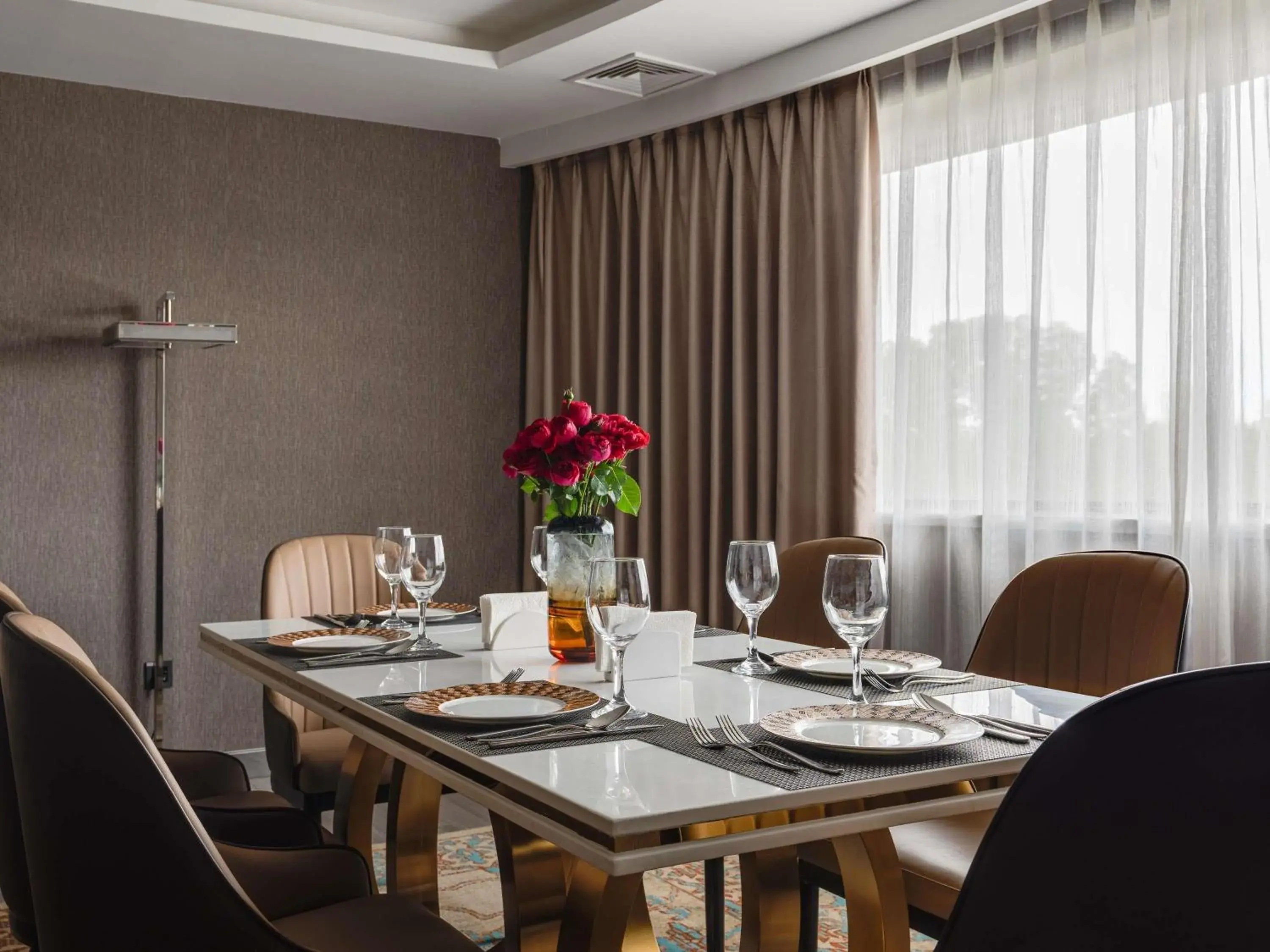 Apartment with One Double and Two Twin Beds in Mövenpick Samarkand Apartment with One Double and Two Twin Beds in Mövenpick Samarkand