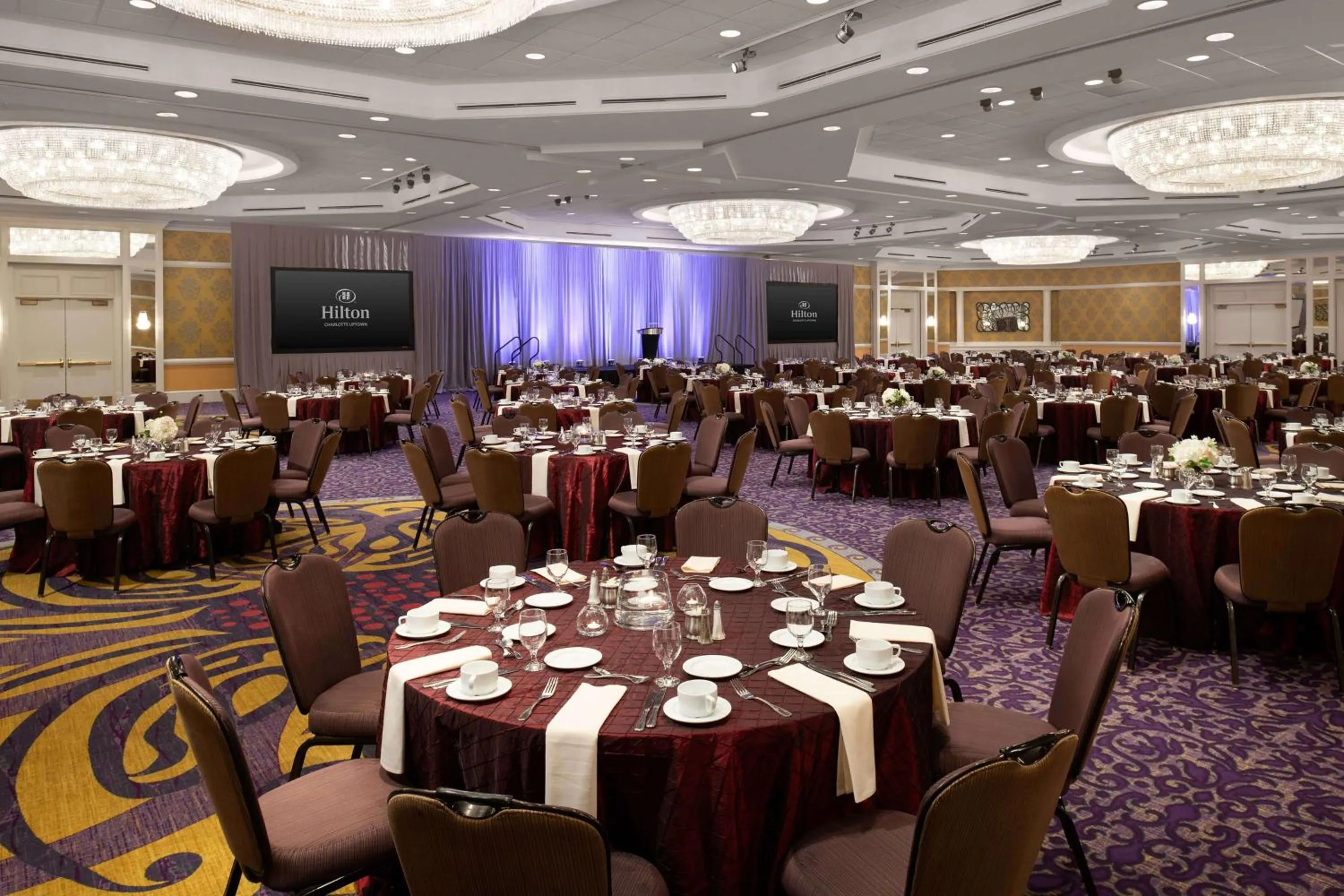 Meeting/conference room in Hilton Charlotte Uptown